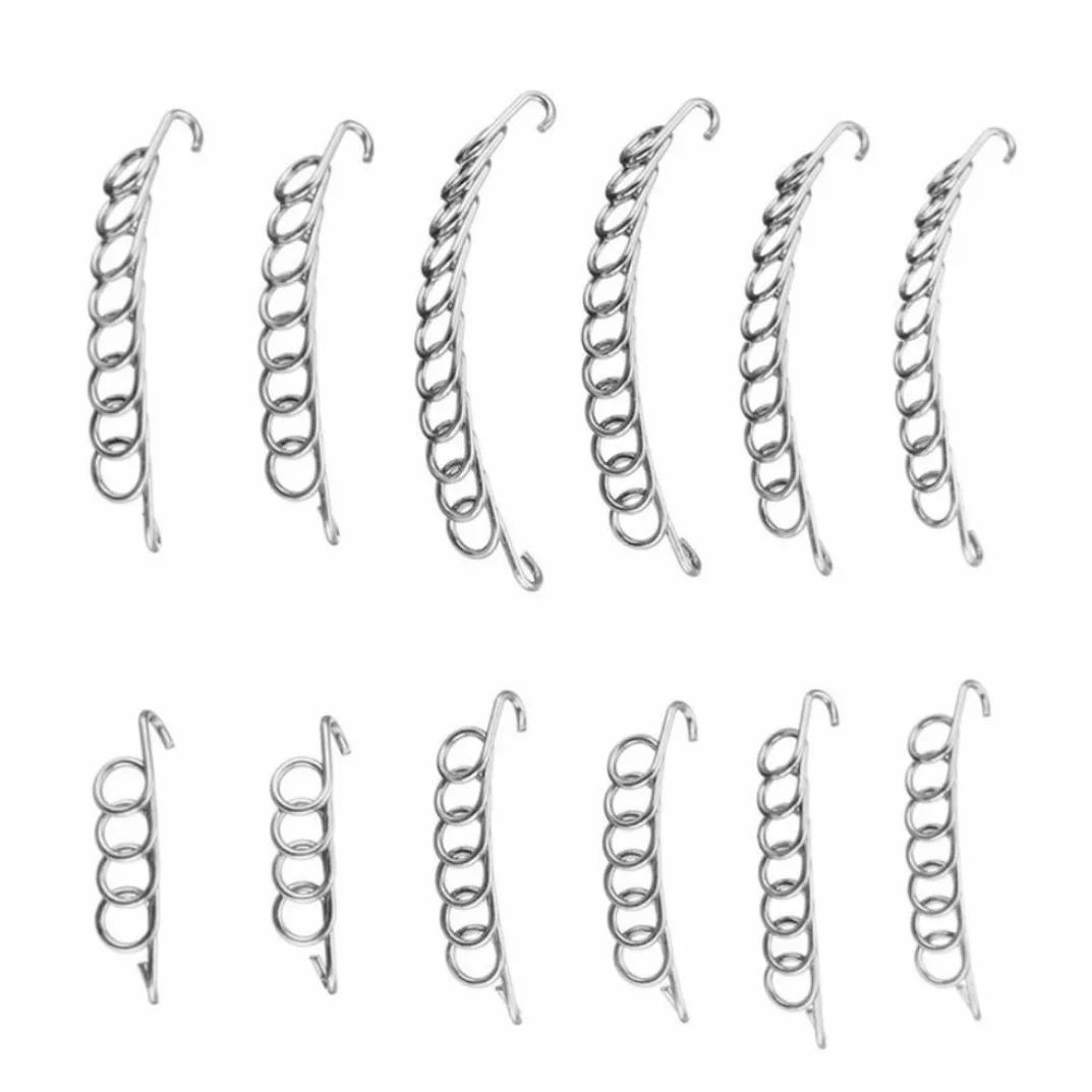 Filo correttore di punta incarnita, filo di correzione dell'unghia del piede Ingrimato di pedicure utensile inossidabile Recupero di unghie in acciaio inossidabile correttore 12pcs 12pcs