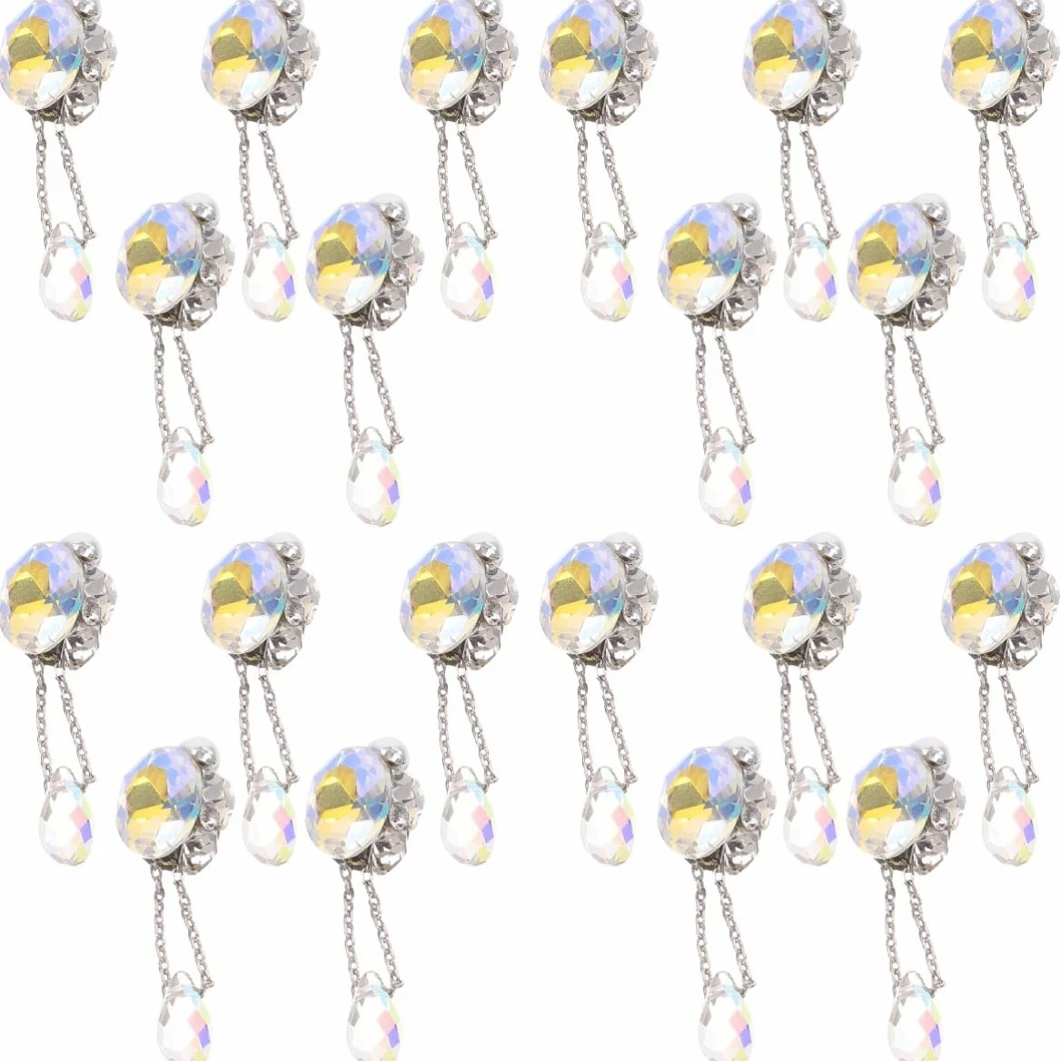 Beaupretty 4 Set Ciondoli Per Unghie Decorazioni Nail Art Uniche E Fashion Accessori Manicure Pratici E Facili Installare Per Unghie Diy Art 5 Pezzi*4