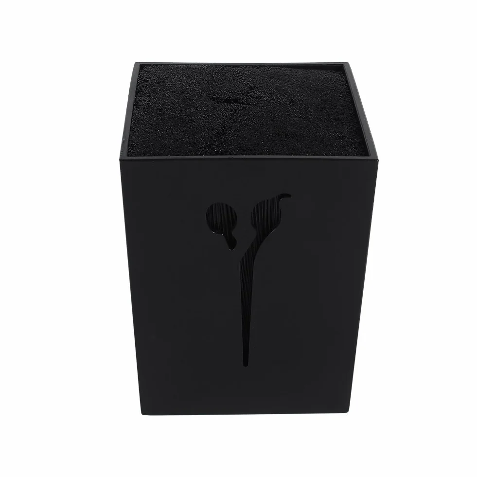 Scissor Holders Forbici multifunzionali Storage Haircut Organizer Scissor Stand professionale - Uso personale (Nero)
