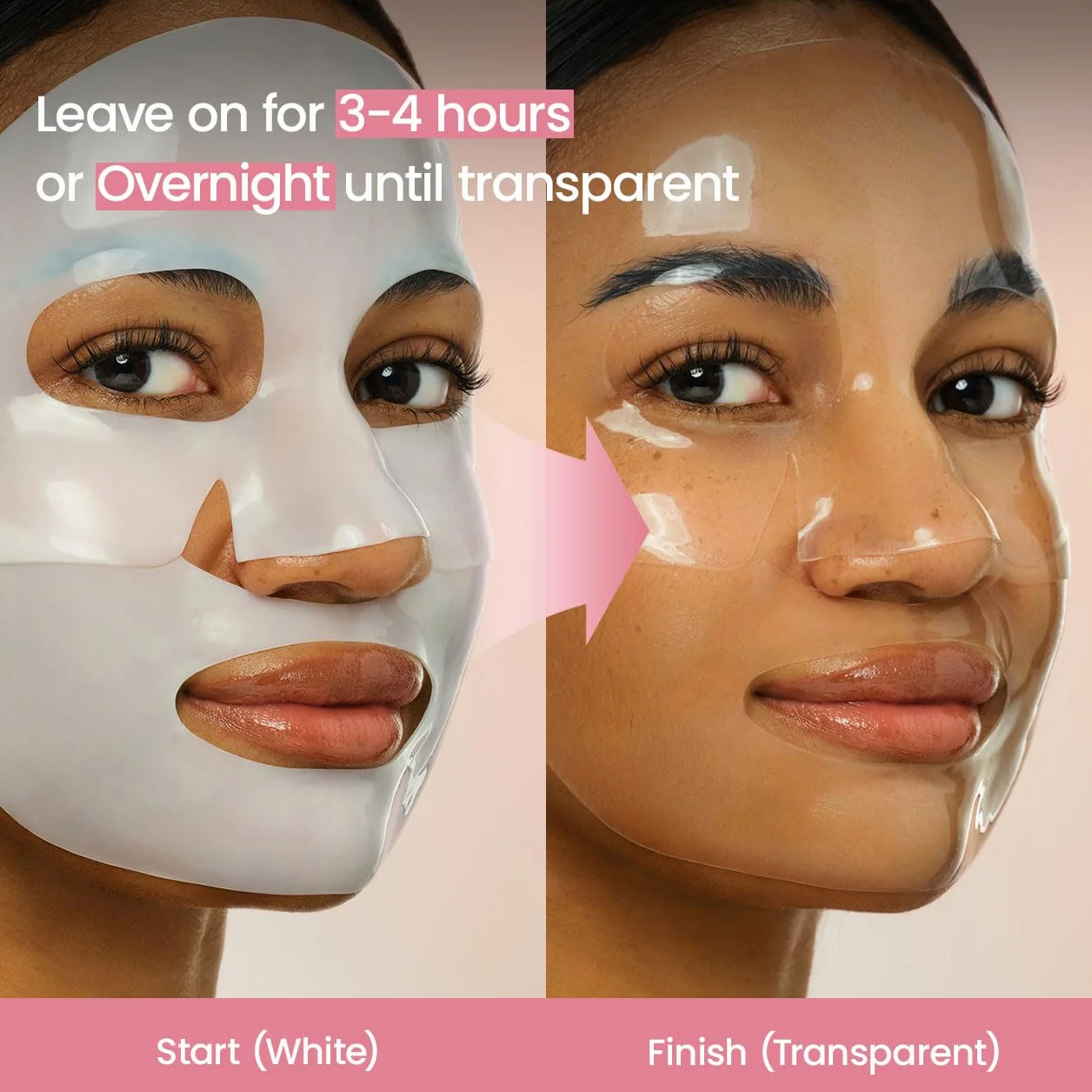 BIODANCE Bio-Collagen Real Deep Mask Maschera Viso Notturna Idrogel Idratante Rimpolpante Minimizza Pori Migliora Elasticità K-Beauty Skincare Coreana 4 Pezzi