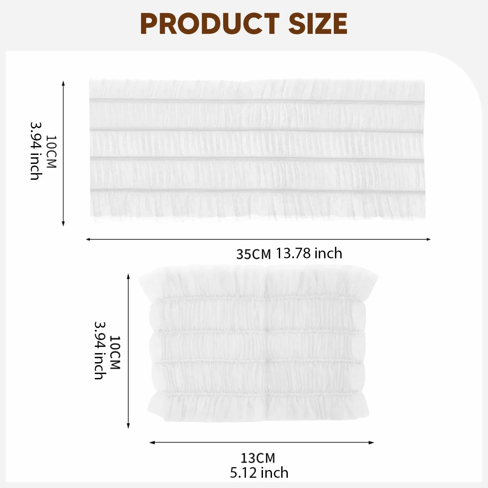 Oshhni 100 fasce per capelli SPA per il viso, fasce per capelli SPA per il trucco, elastiche multiuso per, per per saloni di bellezza, Bianco