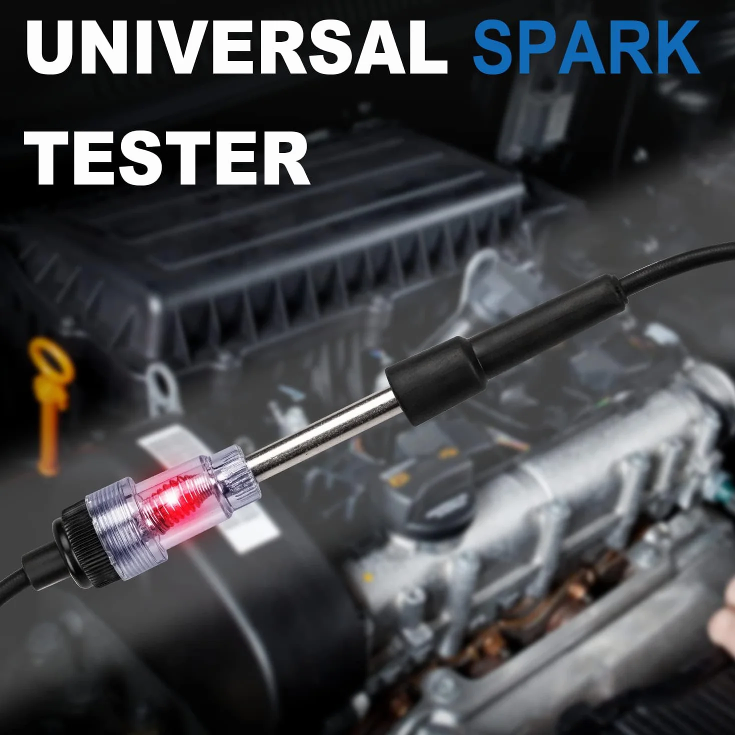 Tester per candele in linea, strumento di verifica del motore e diagnostica dell'indotto, accessori auto