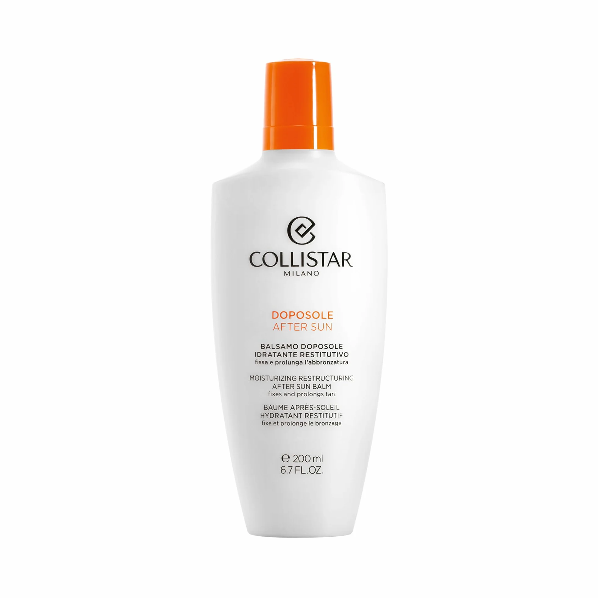 Collistar Cofanetto Regalo Solare, Olio Secco Superabbronzante SPF 6 200ml + Balsamo Doposole Idratante 100ml, Abbronzatura Intensa e Dorata, Con Pochette