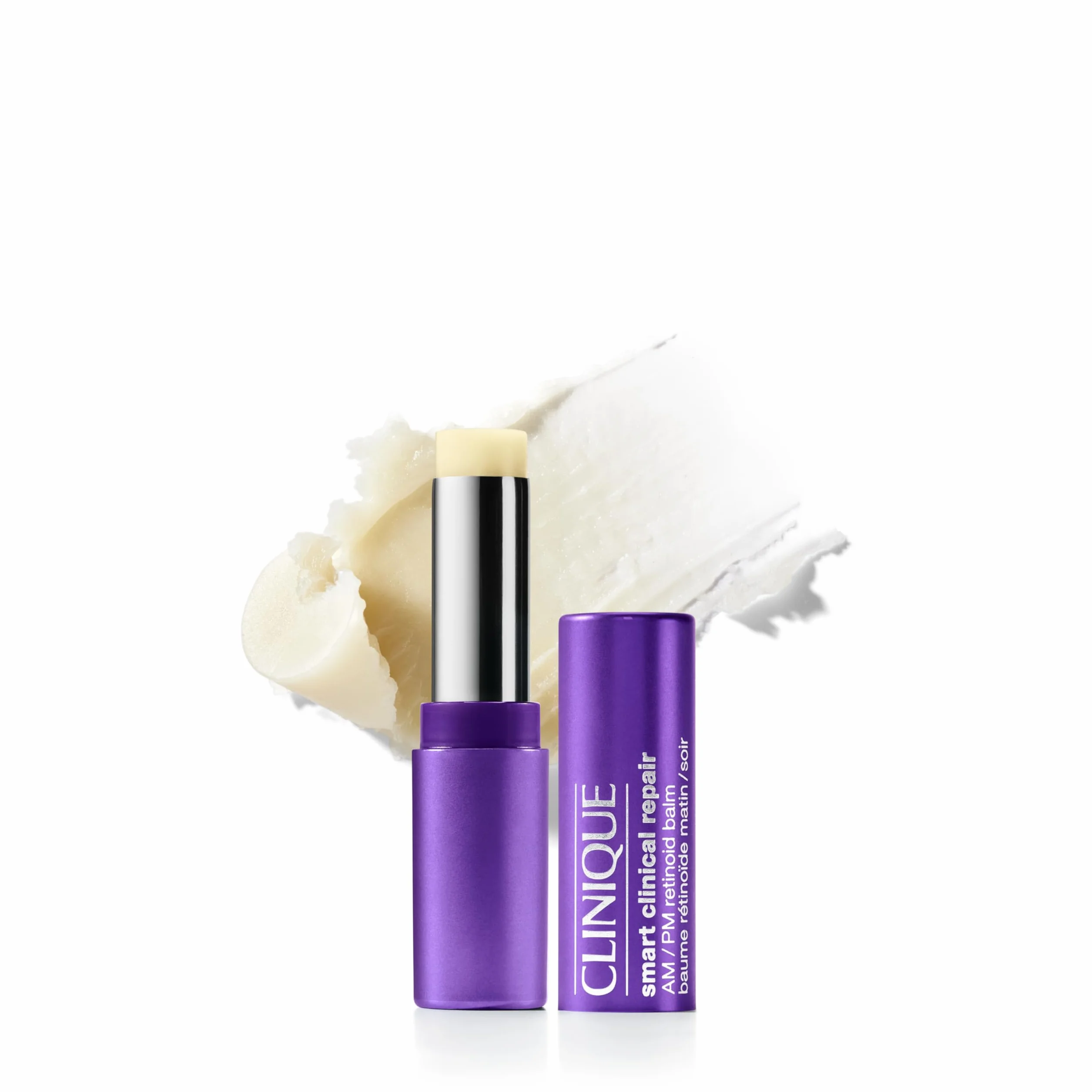Clinique Smart Clinical Repair AM/PM Retinoid Balm | Stick antietà con l'1% di retinoide e acido ialuronico, 3 g