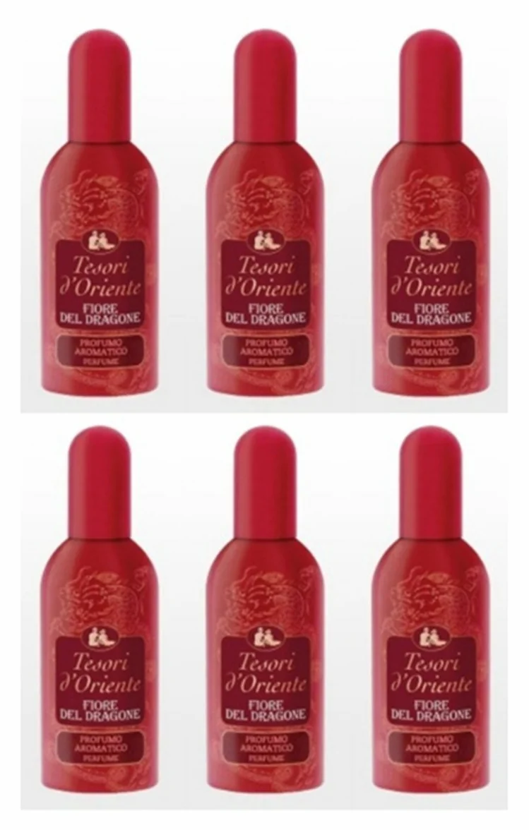 6 Profumi Fiore del Dragone Tesori d'oriente profumo lotto stock offerta
