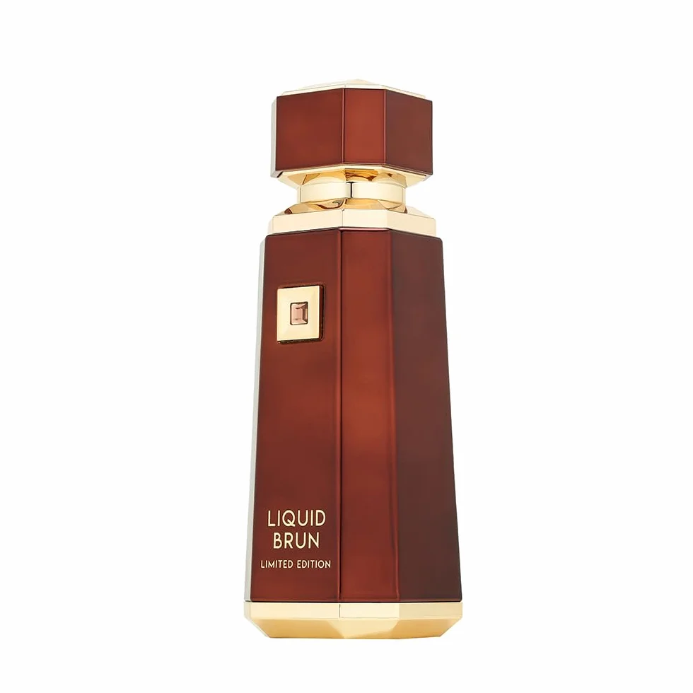 French Avenue Liquid Brun Extrait De Parfum in edizione limitata, 150 ml, bergamotto, cardamomo, cannella, fiori d'arancio, vaniglia, pralina, muschio