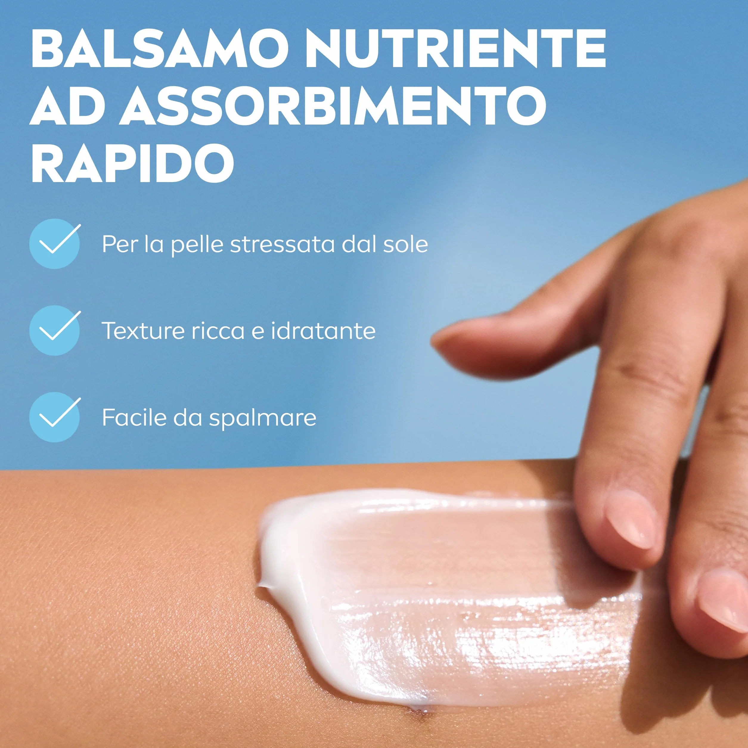 NIVEA SUN Crema Doposole Rigenerante Intensiva 300 ml, Dopo sole idratante 48h, Aloe Vera Bio, Vitamina E, Burro di Karité