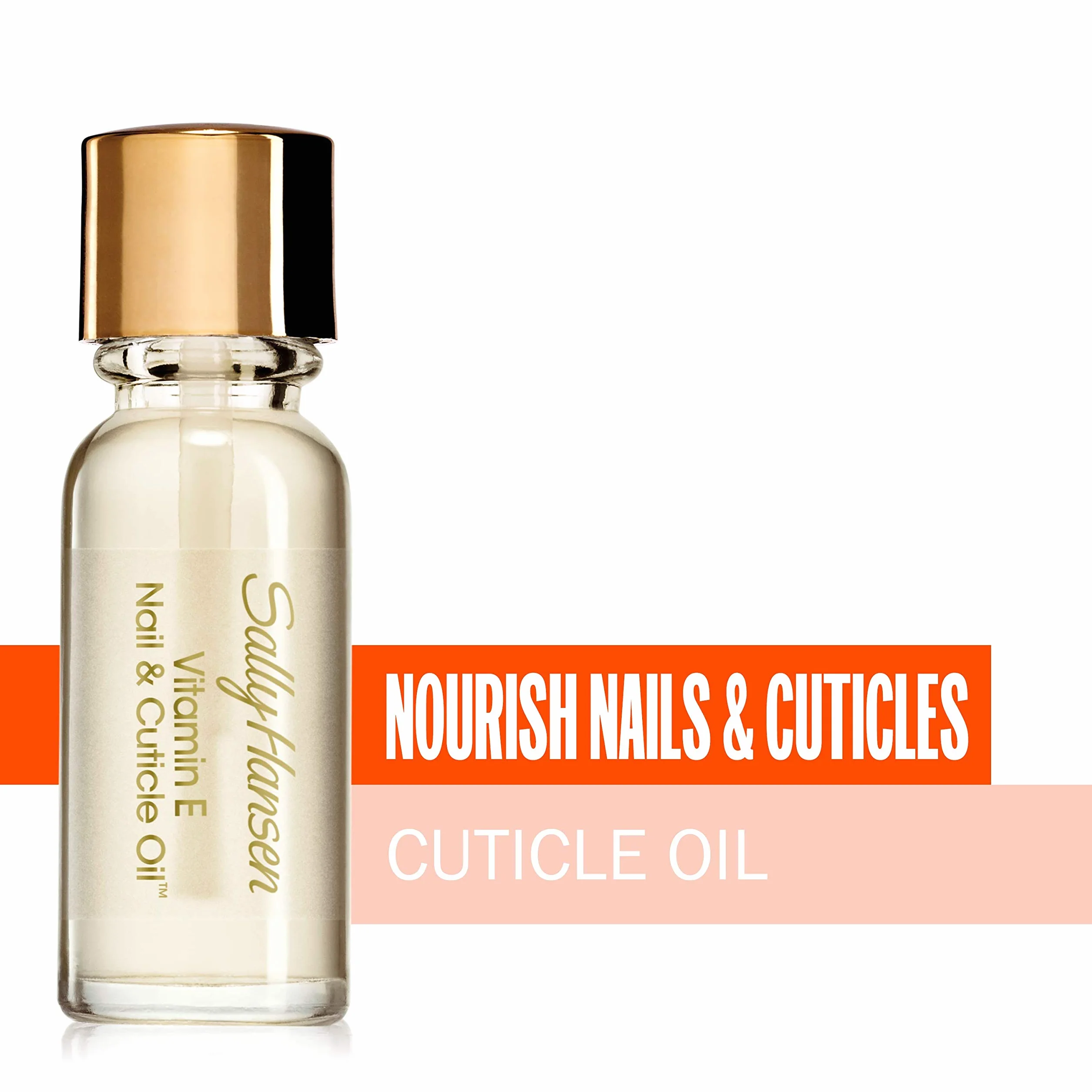 Sally Hansen - Olio Cuticole e Unghie con Vitamina E - Cuticle Oil Nutriente e Idratante per Manicure