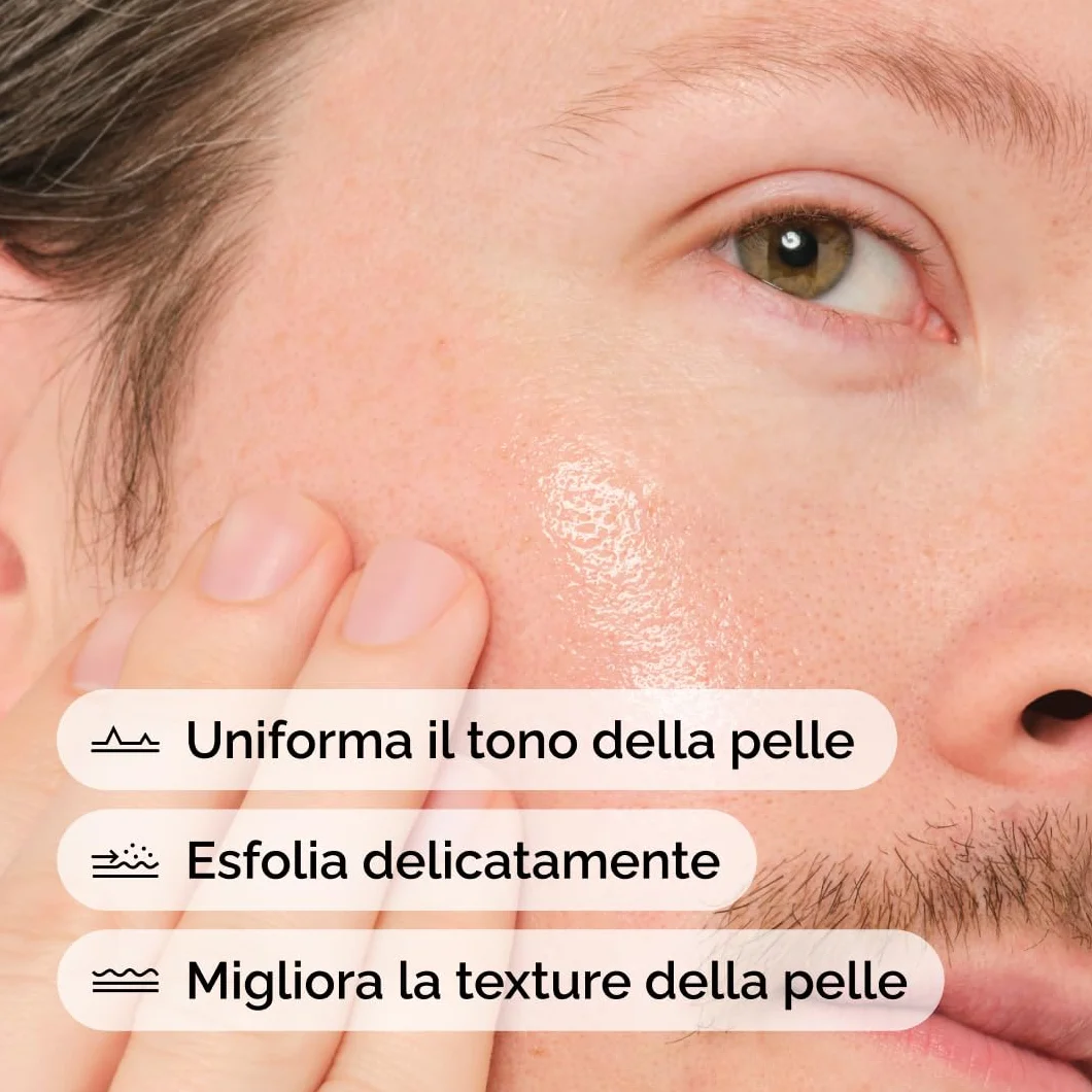 The Ordinary Mandelic Acid 10% + HA 30ml, Siero esfoliante Acido Mandelico e Acido Ialuronico, Delicato per purezza e idratazione