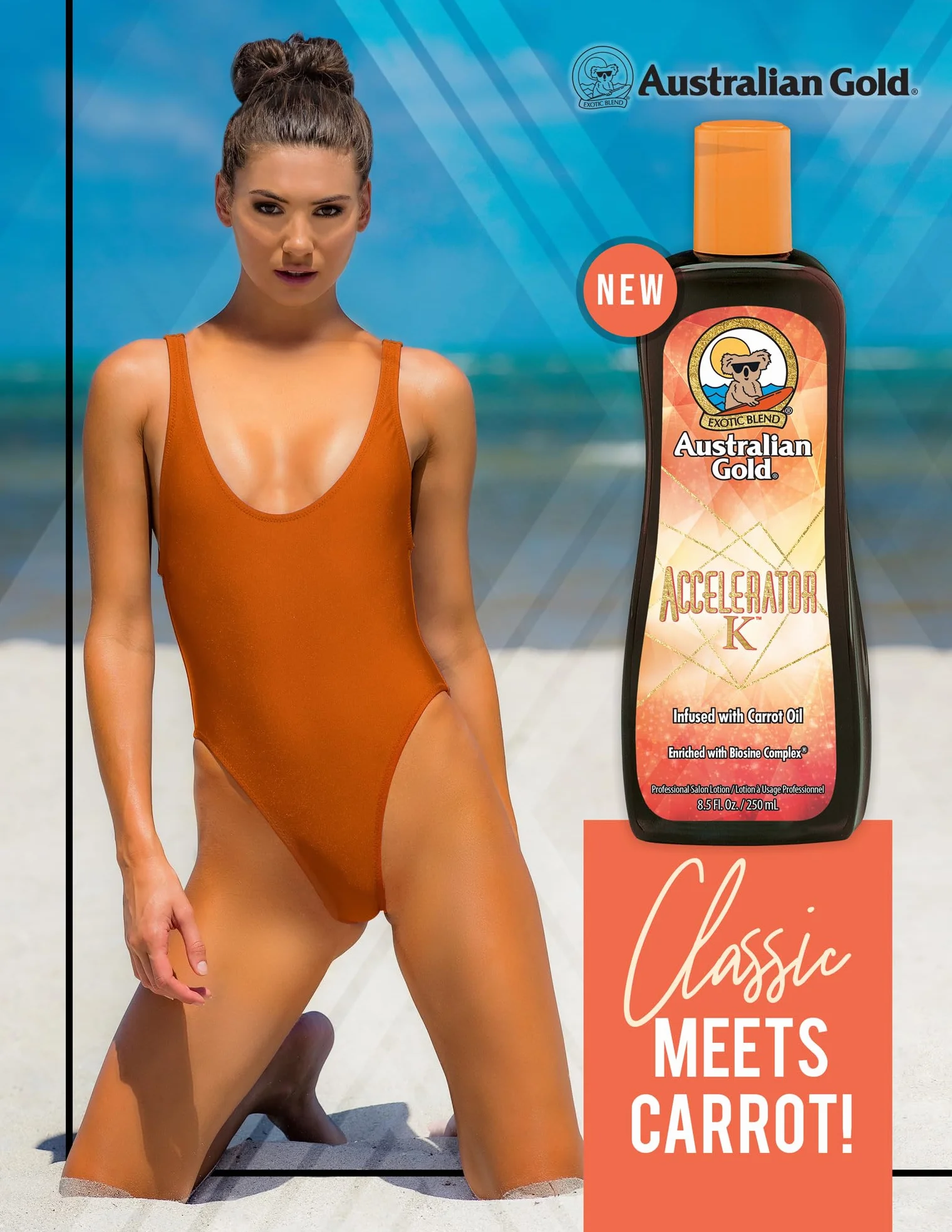 Australian Gold Accelerator K Infused with Carrot Oil 250ml