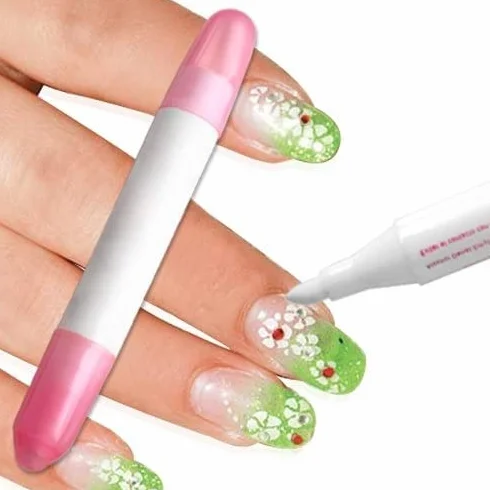 Nail Art - Smalto correttore per manicure, con 3 punte intercambiabili