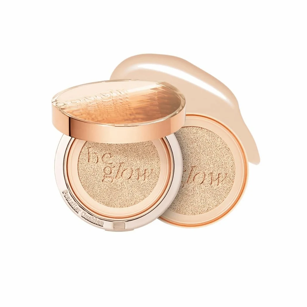 Еsроir - Pro Tailor Be Glow Cushion New Class Set #22 Petal SPF42 PA++, 2 x 13 g - Illuminating cushion Foundation with replaceable insert in a shade of light beige