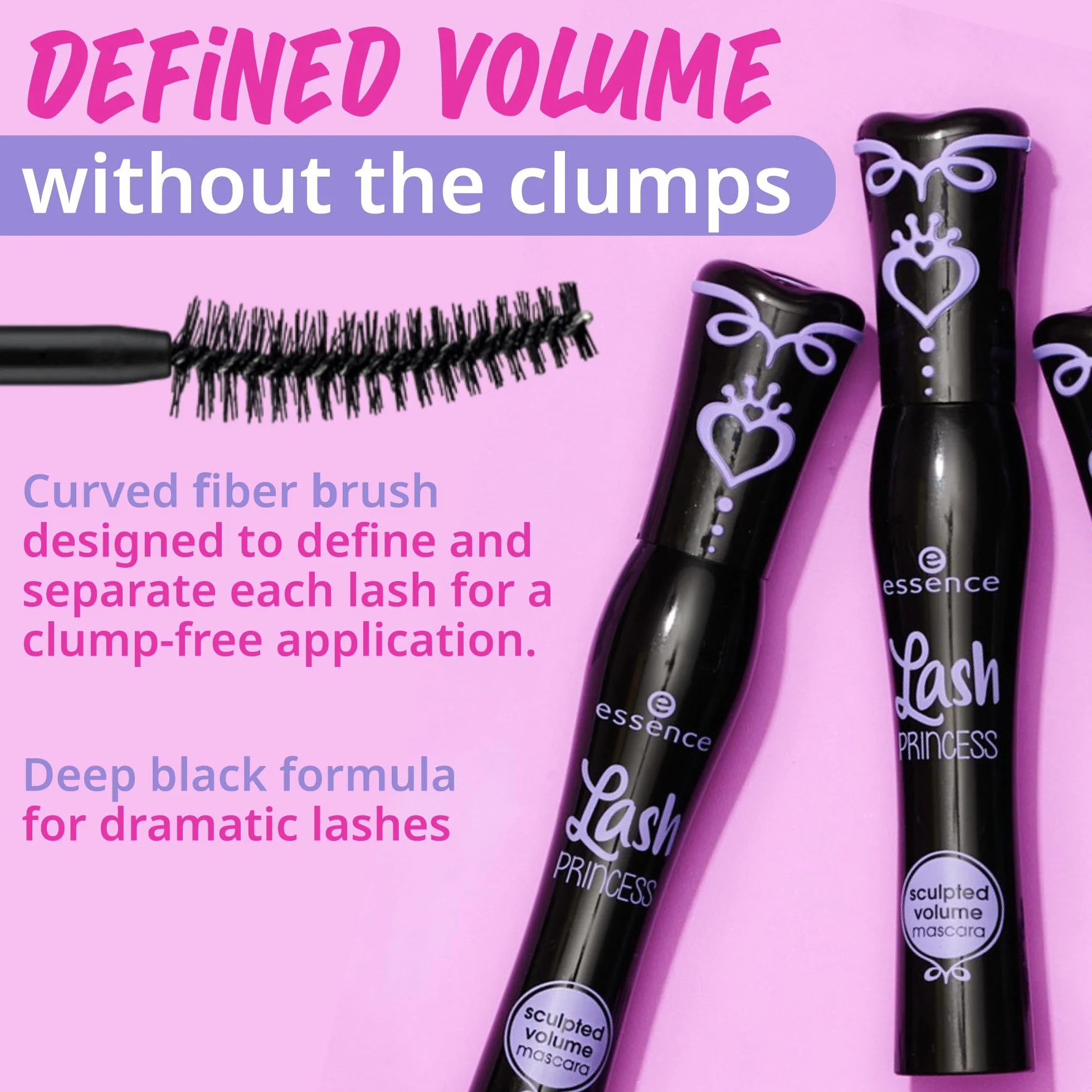 Essence Cosmetics Lash Princess Sculpted Volume Mascara Nero