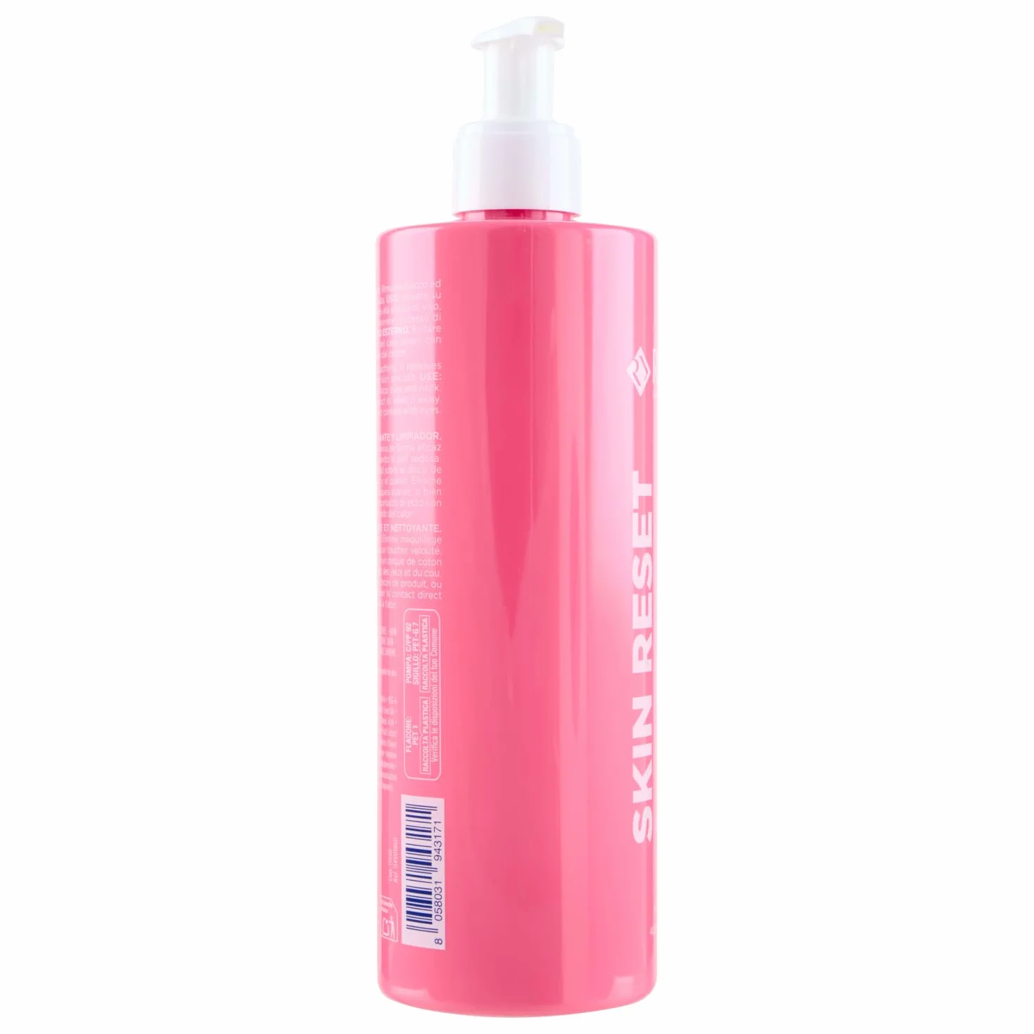 Rilastil Skin Reset Olio Latte Struccante Detergente 400 ml con Burro di Karité, Omega 6-9 e Acido Ialuronico