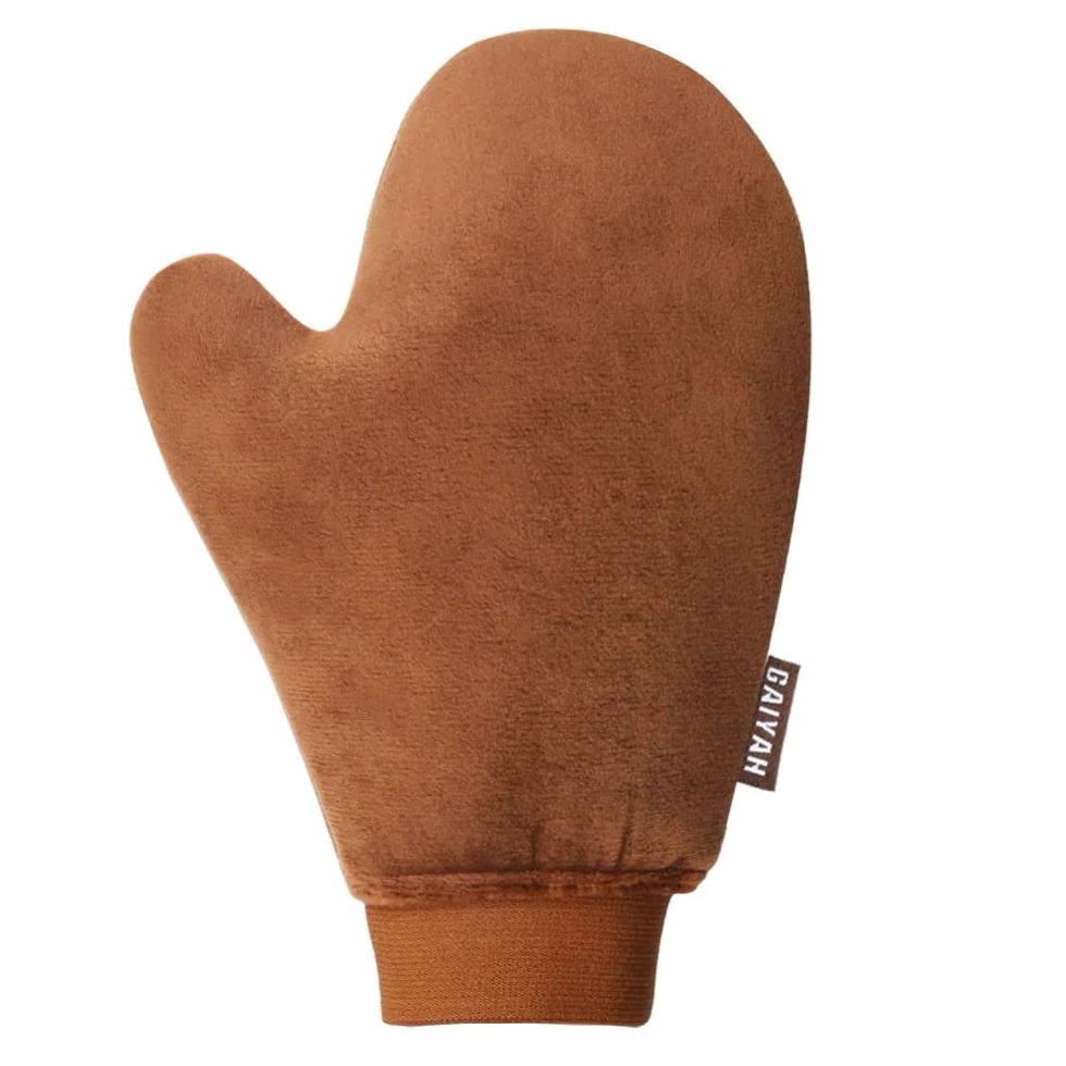 GAIYAH Applicatore Guanto Autoabbronzante - Aggiornamento Guanto da Abbronzatura Senza Sole, Self Tanning Mitt, Applicatore Abbronzatura, Autoabbronzante Guanti, Con Guanto Esfoliante e Face Mitt