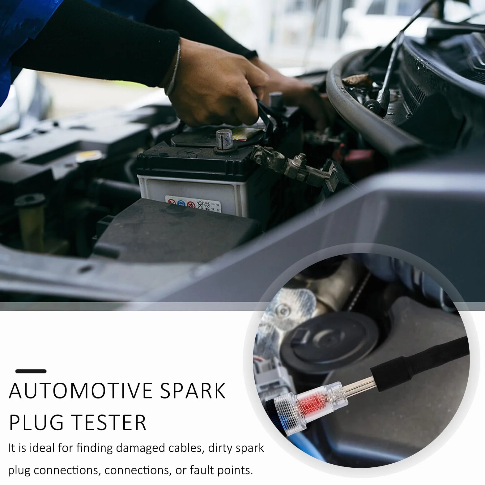 Tester di accensione a scintille per auto tosaerba motori motosega