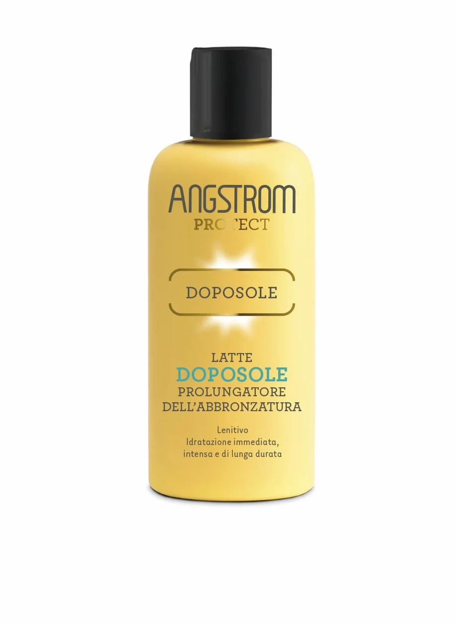 Angstrom Protect Latte Doposole 200 ml Azione Lenitiva Prolungatore Abbronzatura