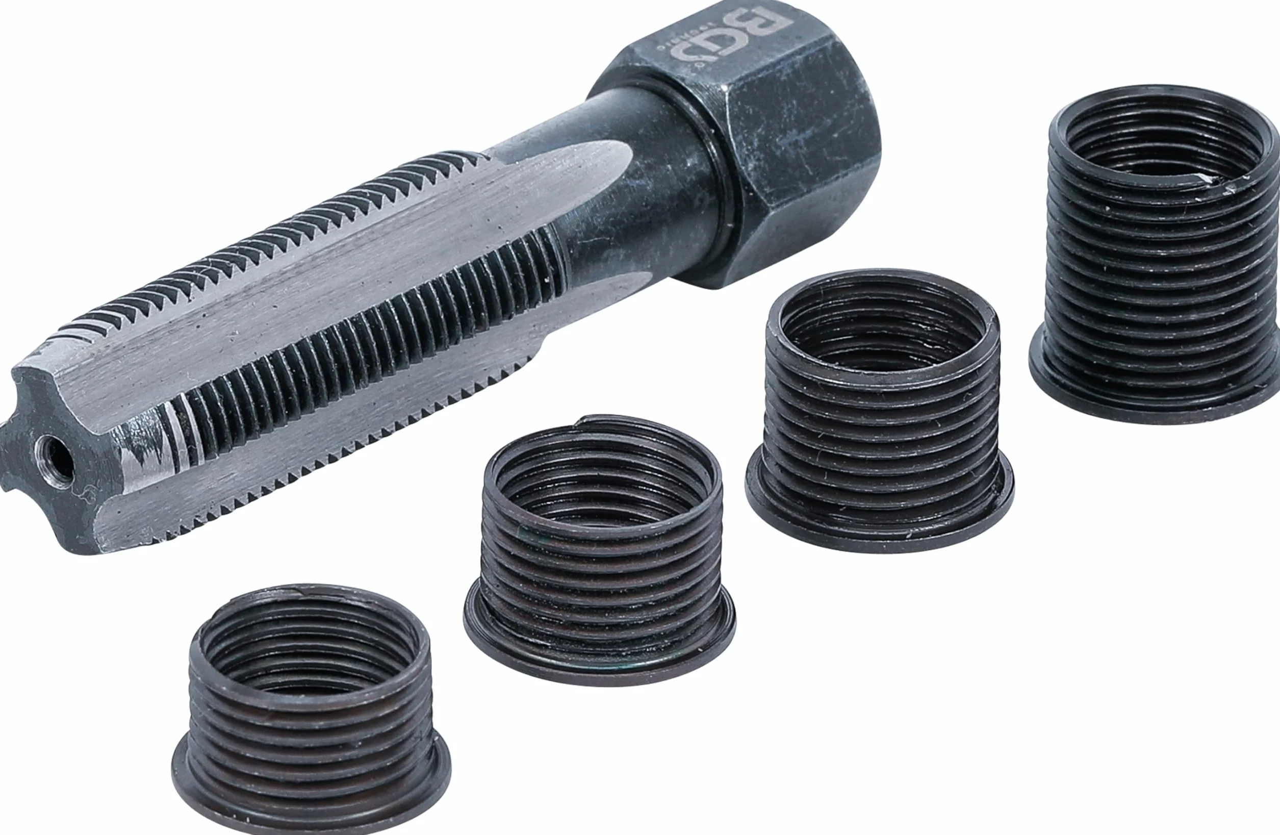 BGS 152 Kit di riparazione per filetti candelette M14 x 1,25 mm 5 pz.