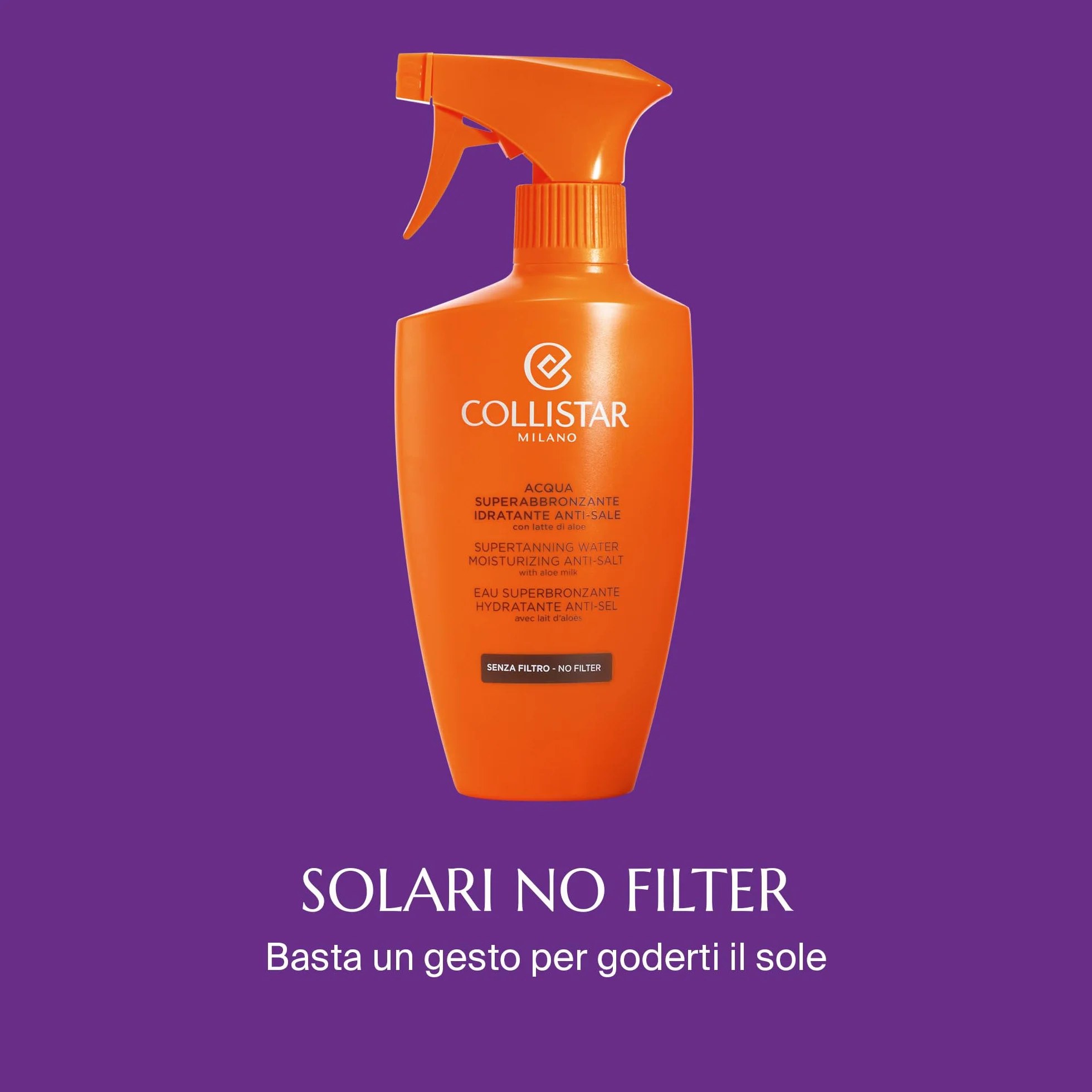 Collistar Acqua Superabbronzante Idratante Anti-Sale, 400 ml