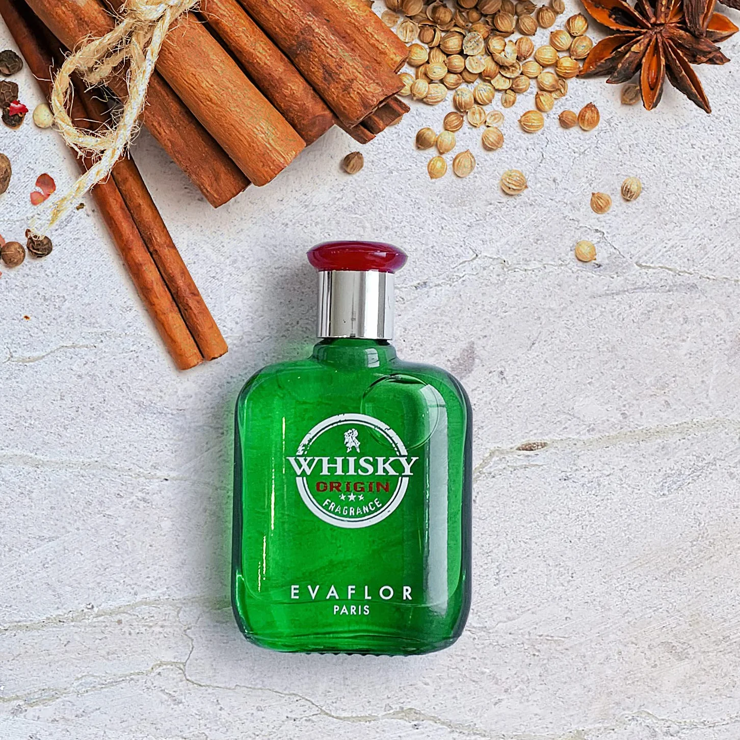 WHISKY Perfume Collection • Set di 7 miniatures • Eau de Toilette • Profumo da uomo • Per lei • Colonia • 10ml • EVAFLOR PARIS (scelto a caso tra 10 opzioni)