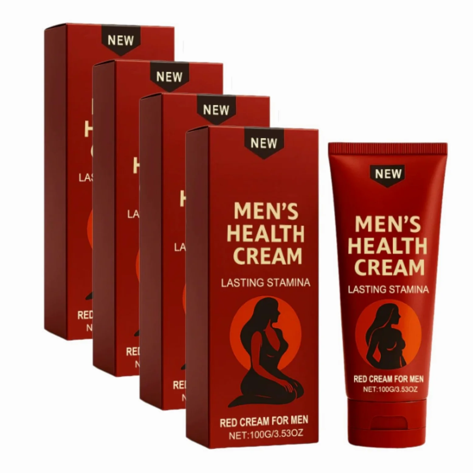 Men'S Health Cream, Advanced Quick-Acting, Cream for Men, | Crema da uomo, Crema per la salute maschile, Advanced Quick-Acting, Natural Plant, Creme a lunga durata, lenisce la pelle,