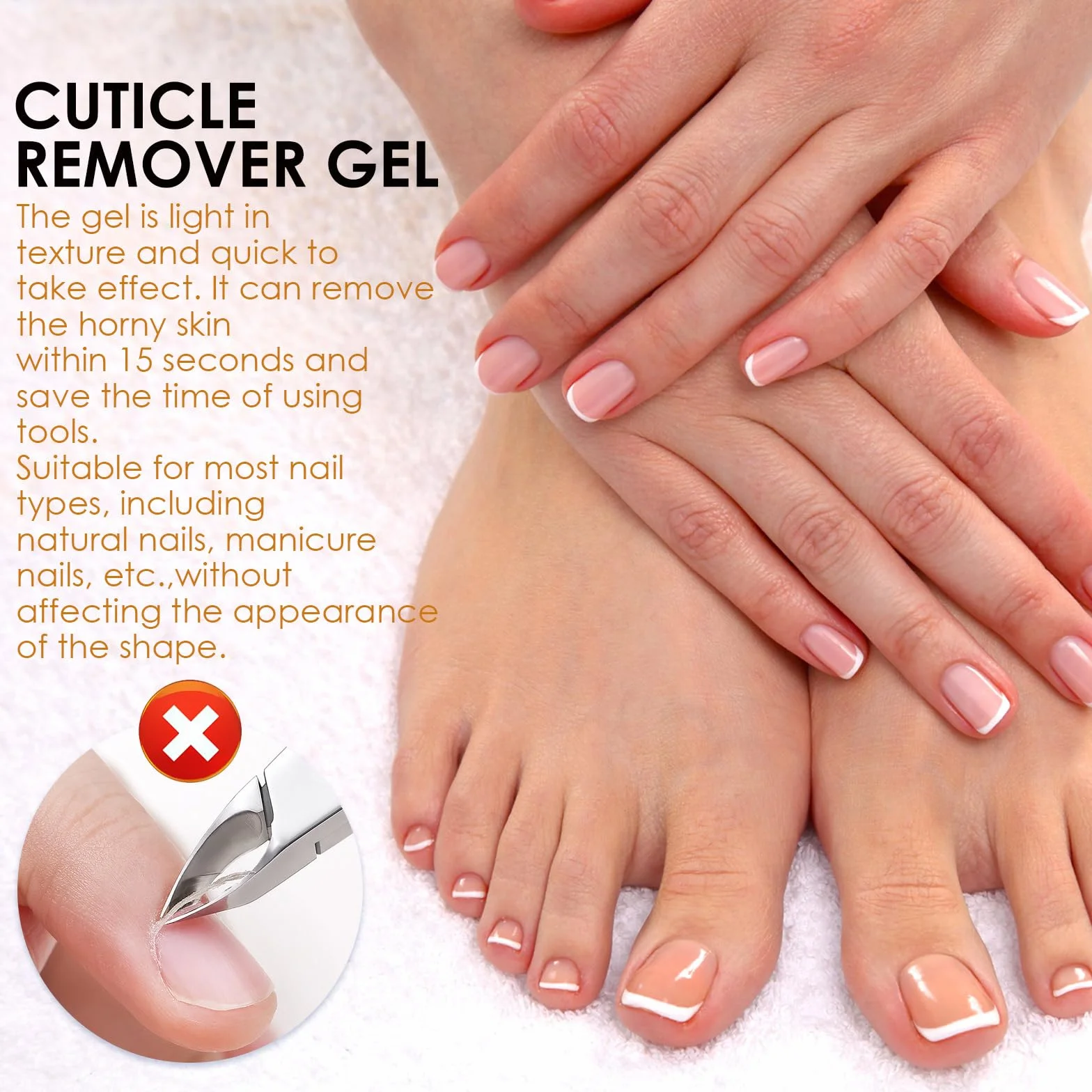 Cuticole unghie Riparazione Gel,Gel Ammorbidente e Cuticole Unghie,Ammorbidente e Cuticole Gel Unghie,Ammorbidente Professionale Cuticole,Gel Idratante per Unghie,Gel di Rimozione Cuticole