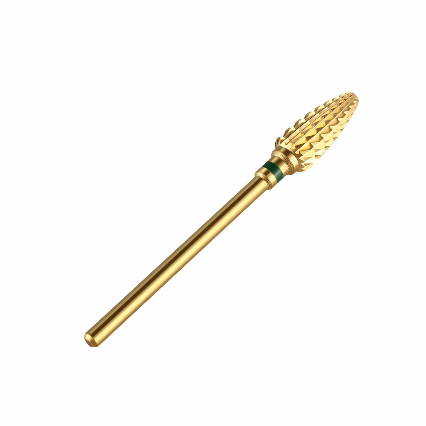 Punta professionale forma conica per Fresa per Unghie in carburo di tungsteno grana grossa per Manicure Pedicure Rimozione Gel