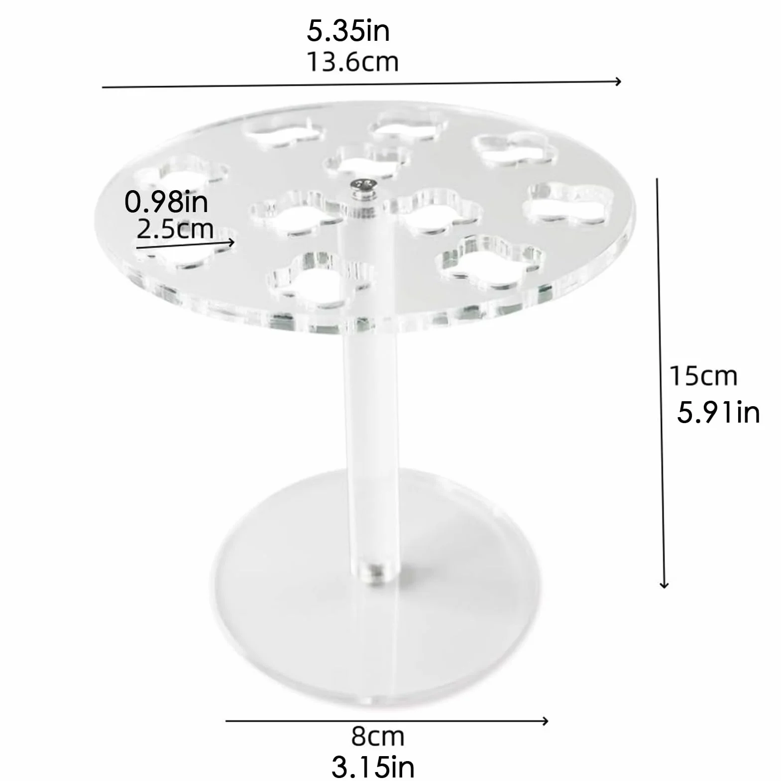 Porta-forbici – Organizer multi slot, supporto per pettine da piano di lavoro, accessorio per salone di bellezza, organizer per attrezzi da tavolo per trucco, vassoio per gestione clip, di