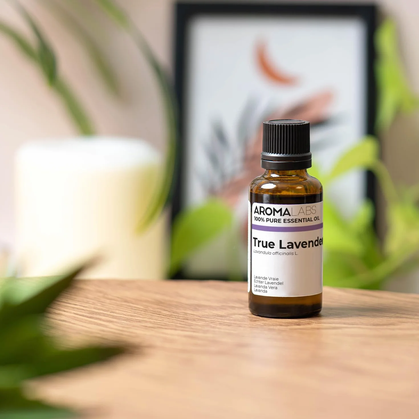 Aroma Labs Olio Essenziale Lavanda Vera BIO 30 mL Chemiotipizzato Certificato AB