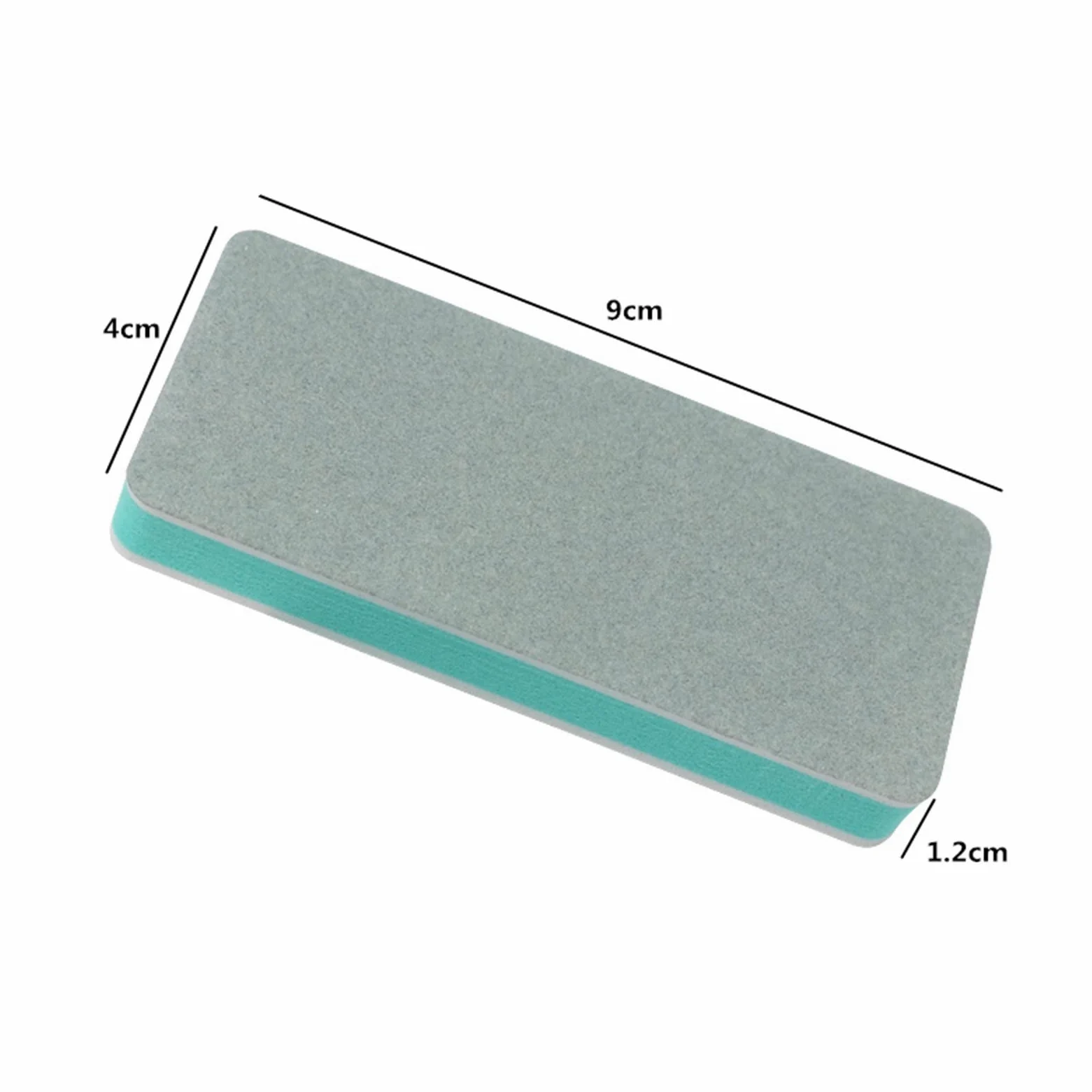 Kit per la Cura delle Unghie Emery Boards con Nail Lime for Unghie da 60 Pezzi Lime for Unghie Professionali Spugna for lucidatura Levigatura(Blauw)