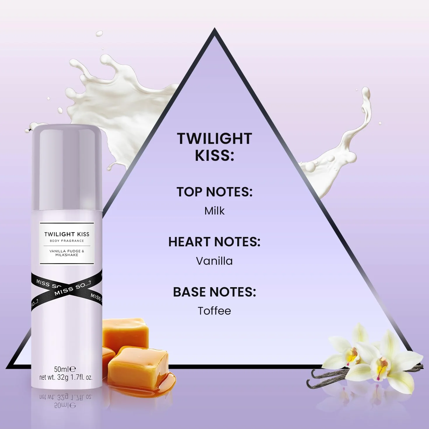 Miss So...? Mini Galore Womens Perfume Mist Gift Set 4x50ml