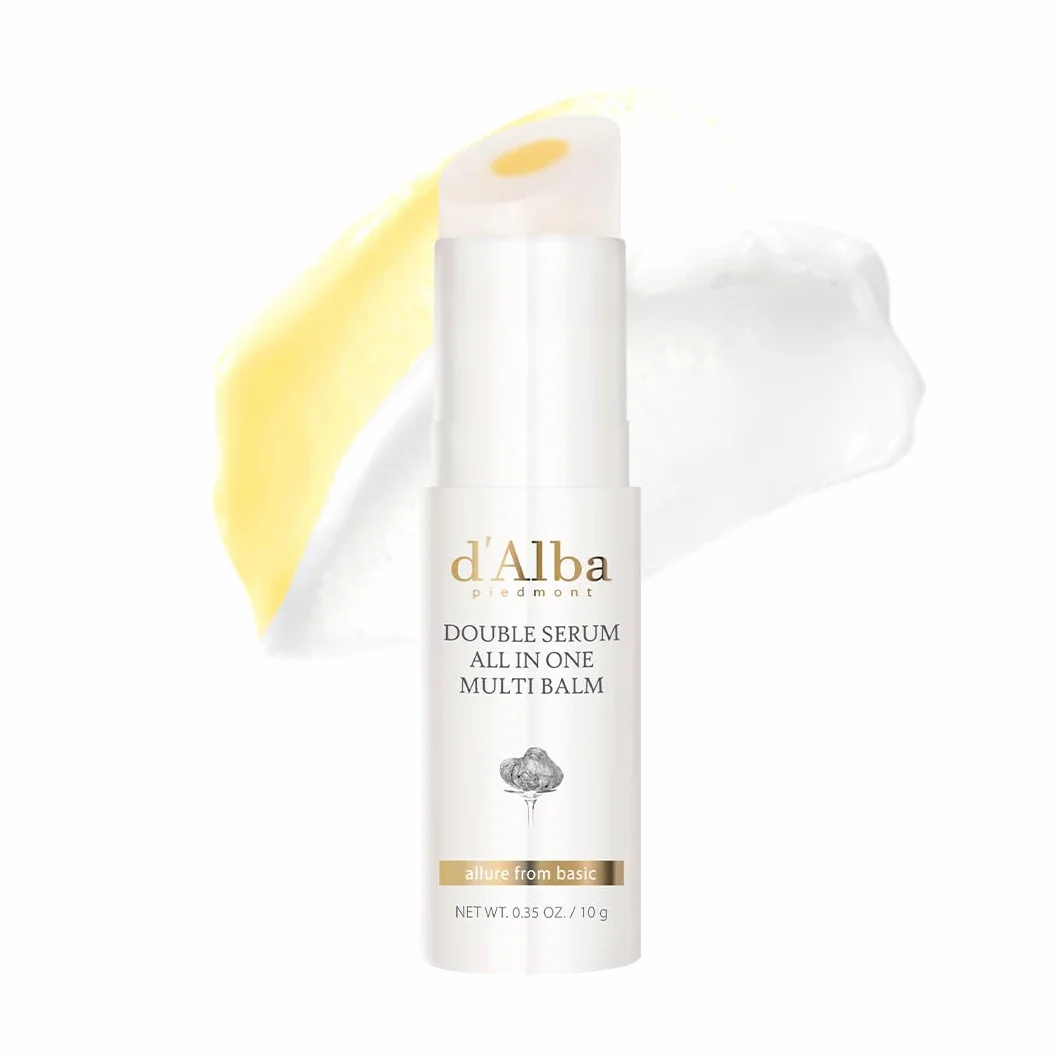 d'Alba Stick Balsamo Multiuso All-in-One Tartufo Bianco Italiano, Cura della Pelle Vegana, Trattamento 3 in 1 per il Rimedio delle rughe, per il Trattamento degli Occhi, Cura della Pelle Coreana