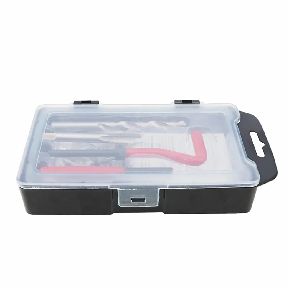 Kit di riparazione filo M10 x 1,25 15 pezzi per auto, set elicoidale manuale