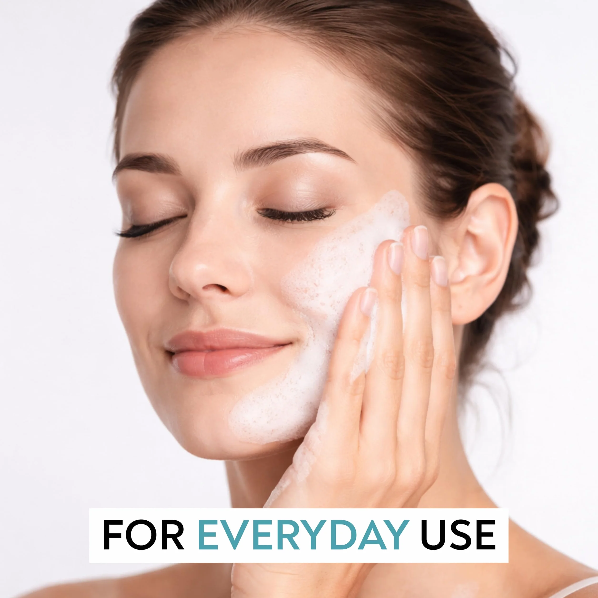 NOVEHA Schiuma Detergente Palpebrale per Demodex | Formula Extra Forte all'Olio di Tea Tree | Detergente Viso Quotidiano per Ciglia, Demodex, MGD, Orzocchi, Irritazioni Oculari e Secchezza Cutanea