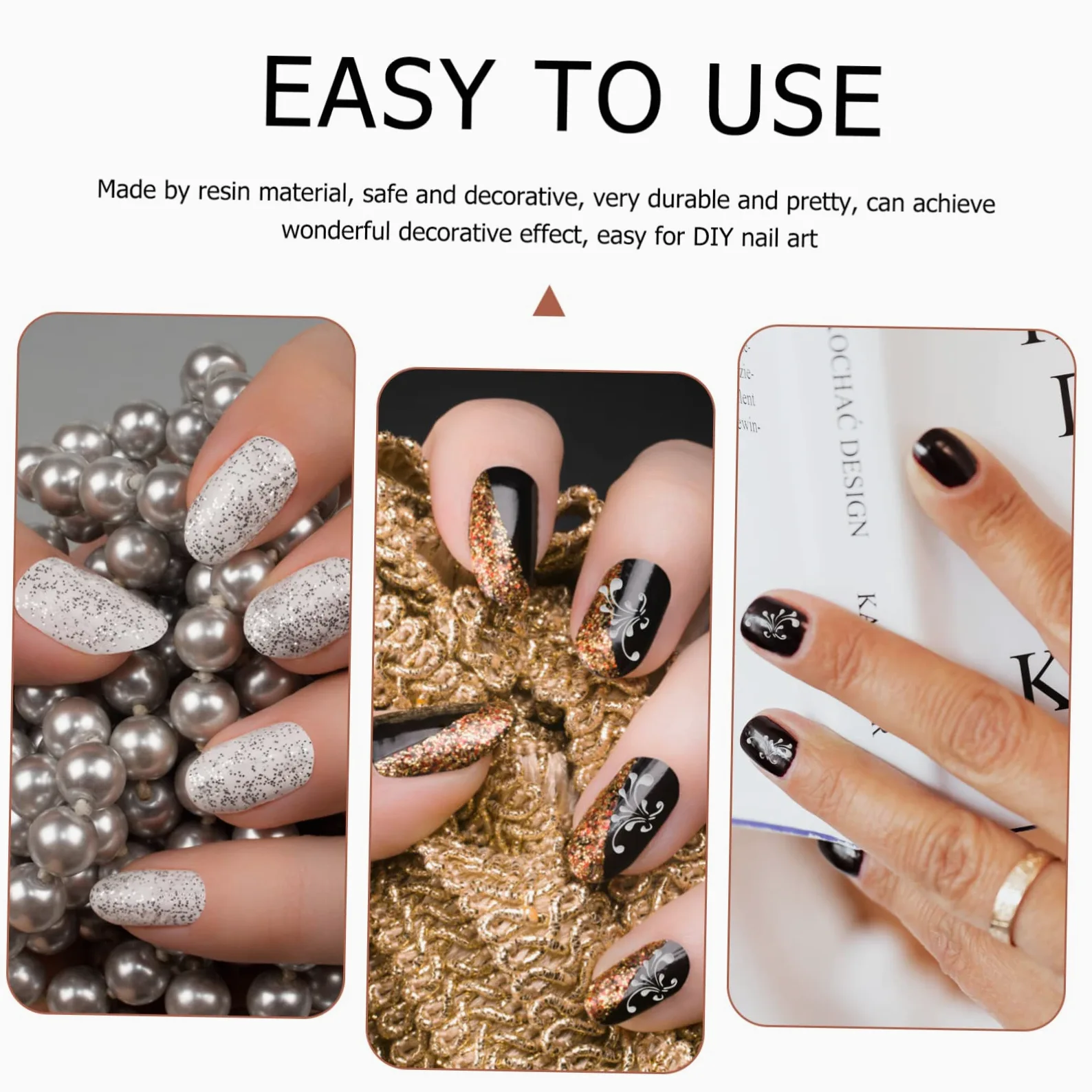 Healeved 32fogli Adesivi Per Unghie Decorazioni Per Nail Art Design Per Compleanni e Cosplay