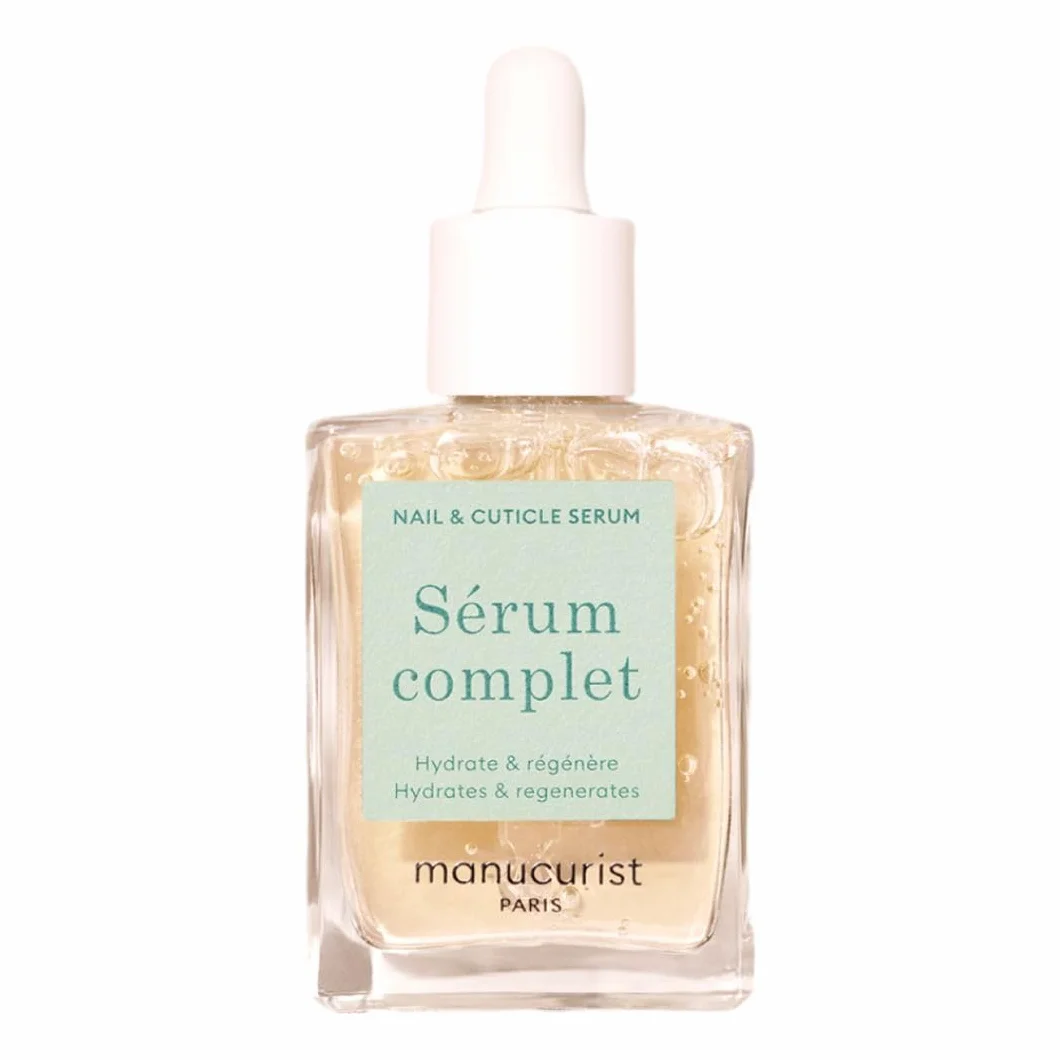Manucurist - Siero Completo, Trattamenti per le Unghie Rovinate e le Cuticole, Idrata e Rigenera le Unghie che si Spezzano, Texture Gel Non Untuosa, Bio-based - Idee Regalo Donna