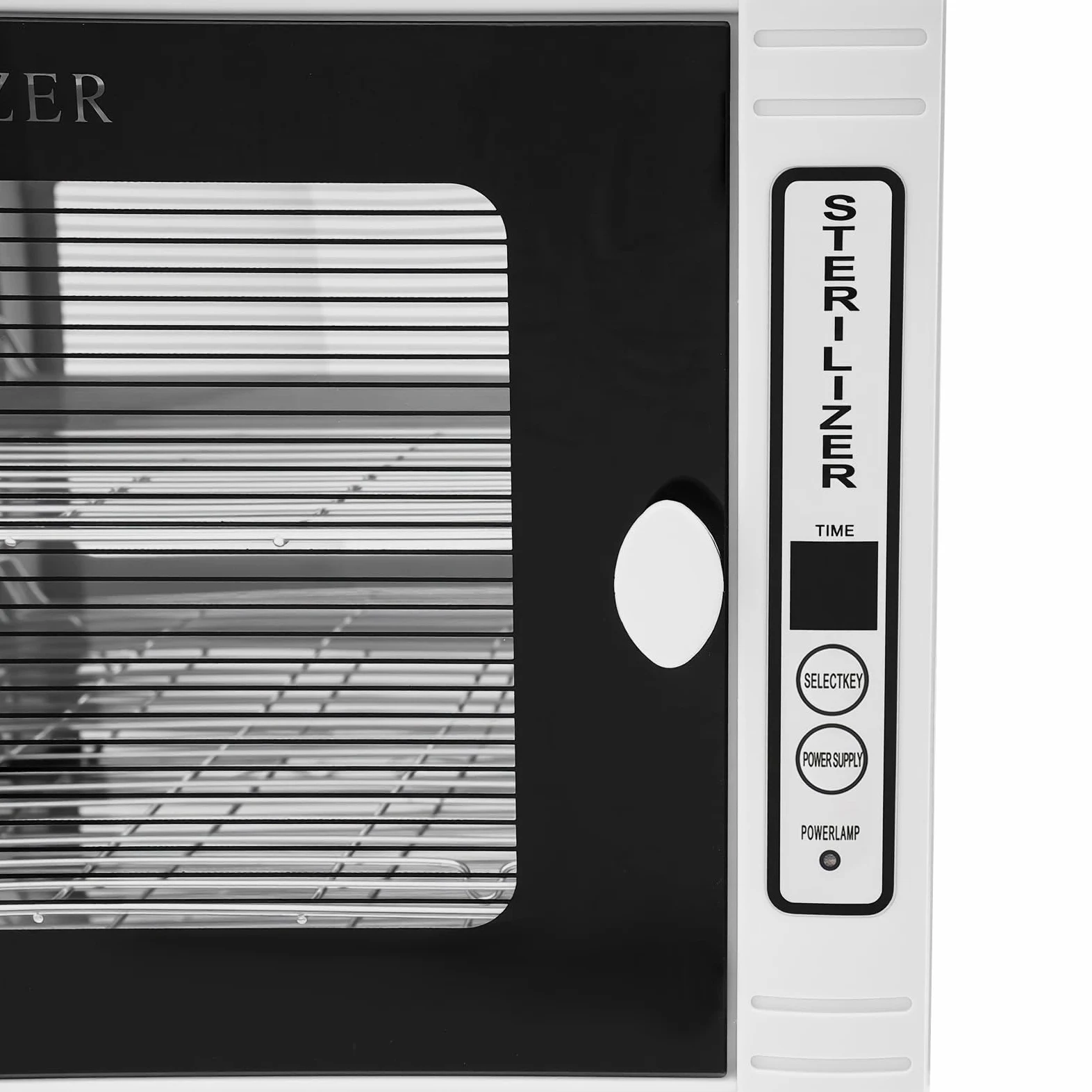 Armadietto disinfettante per salone di unghie, sterilizzatore UV, 12 l, disinfettante per utensili per unghie, lampada UV da 6 W, 185 nm per salone di bellezza, parrucchiere