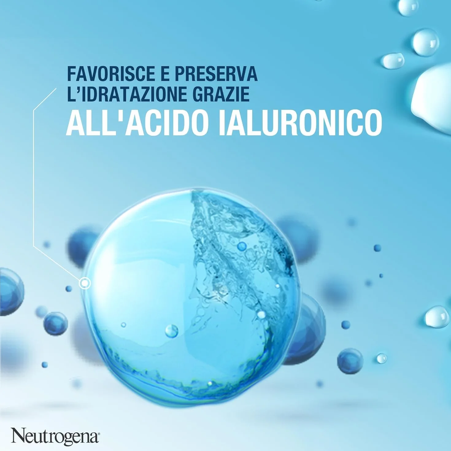 Neutrogena Hydro Boost Salviette Struccanti, Salviettine struccanti e idratanti arricchite con Acido Ialuronico, Struccante viso e occhi detergente per trucco waterproof, 1 confezione da 25 pezzi