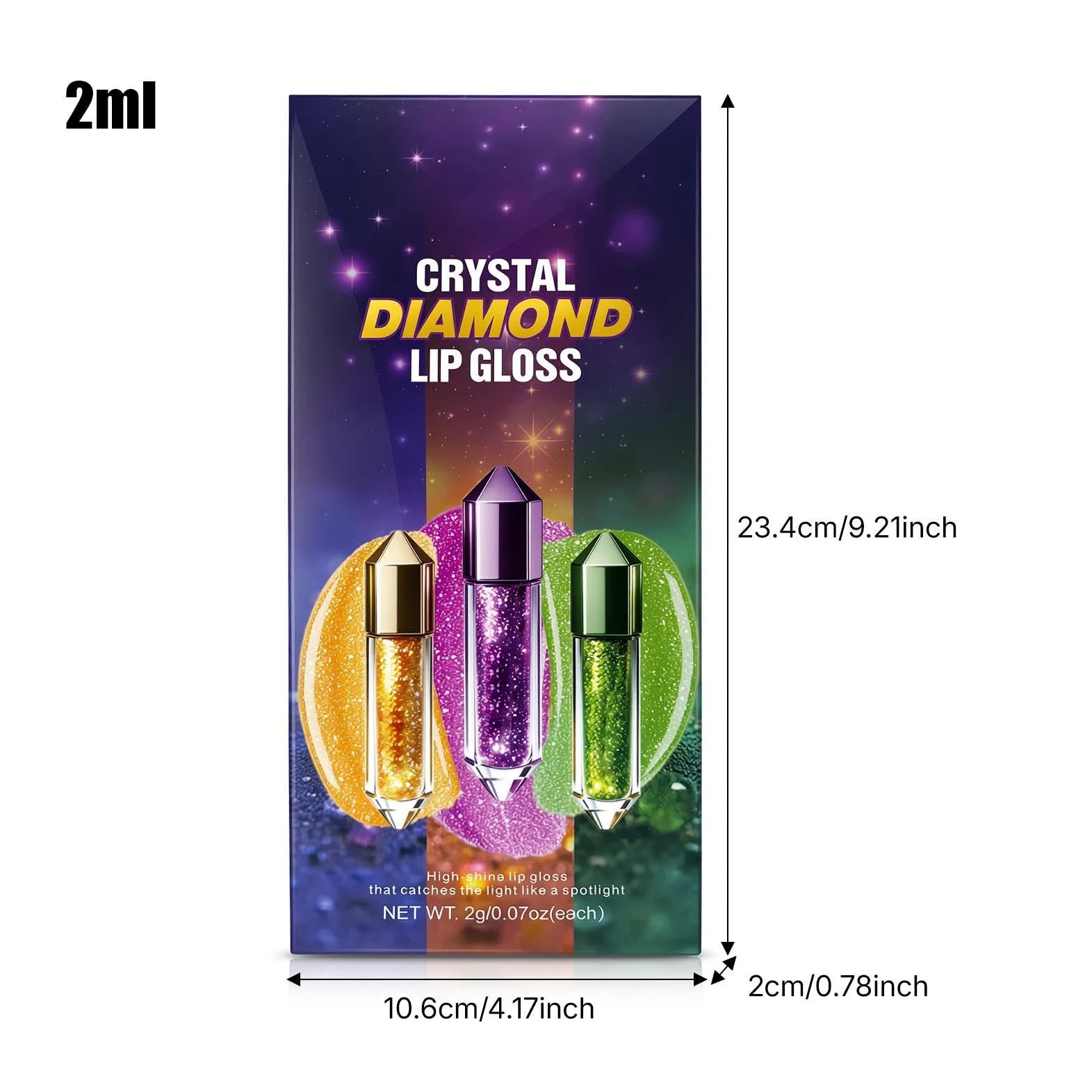 Lucidalabbra Brillante 12 Colori Rossetto Lucido Idratante E Rimpolpante | Lucidalabbra Glow Per Donne Ragazze Fidanzata Feste Shopping Incontri Serate Halloween Festival