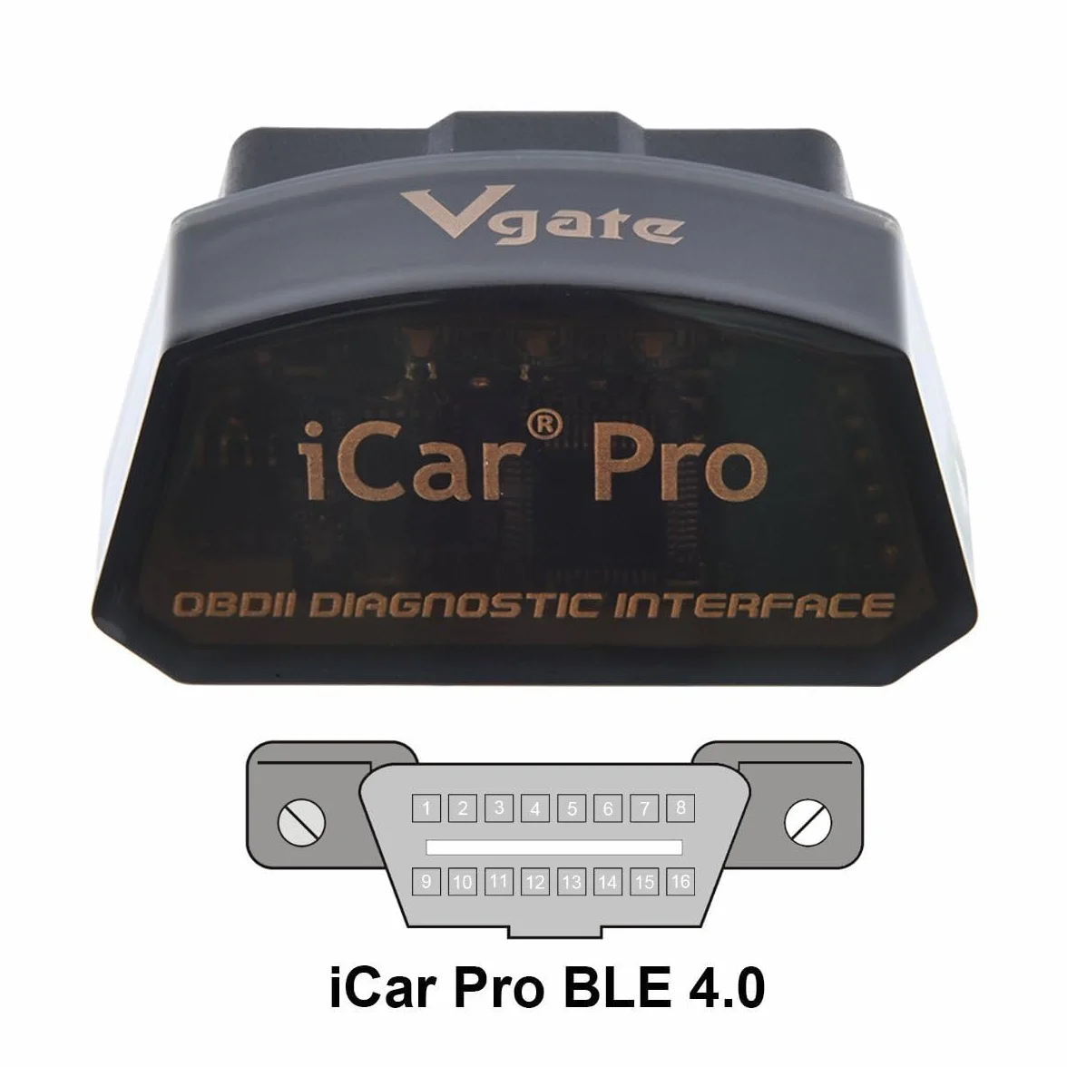 Vgate iCar Pro Bluetooth 4.0 BLE OBD2 Lettore di codici di guasto OBDII Scanner Auto Check Engine Light