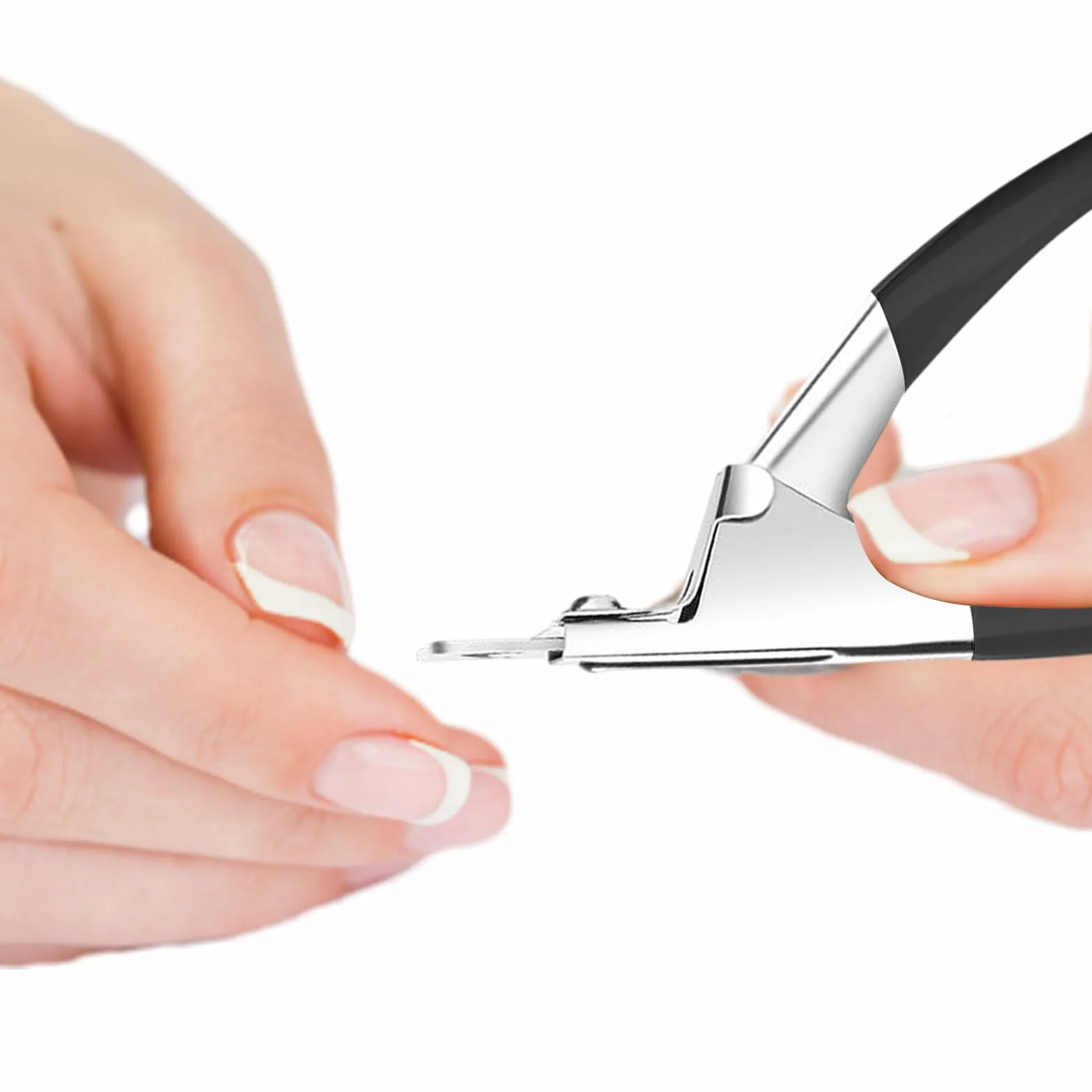 Taglierina unghie in acciaio inossidabile Clipper punta unghia U Tabelle acriliche Cutter Manicure Tool