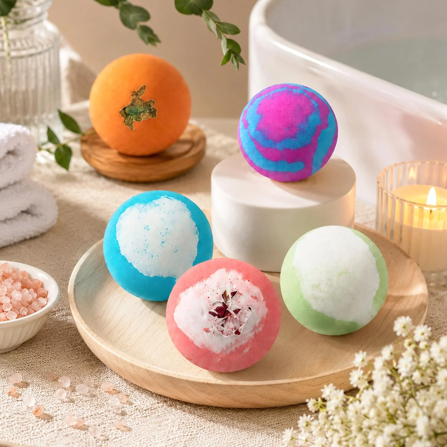 12 Pezzi Bombe Da Bagno Bambini Con Sorpresa, Bombe Da Bagno Con Sorpresa Naturali, Bomba Da Bagno Bambini, Bath Bomb Gift Per Compleanno Natale, Bath Bomb Bambini