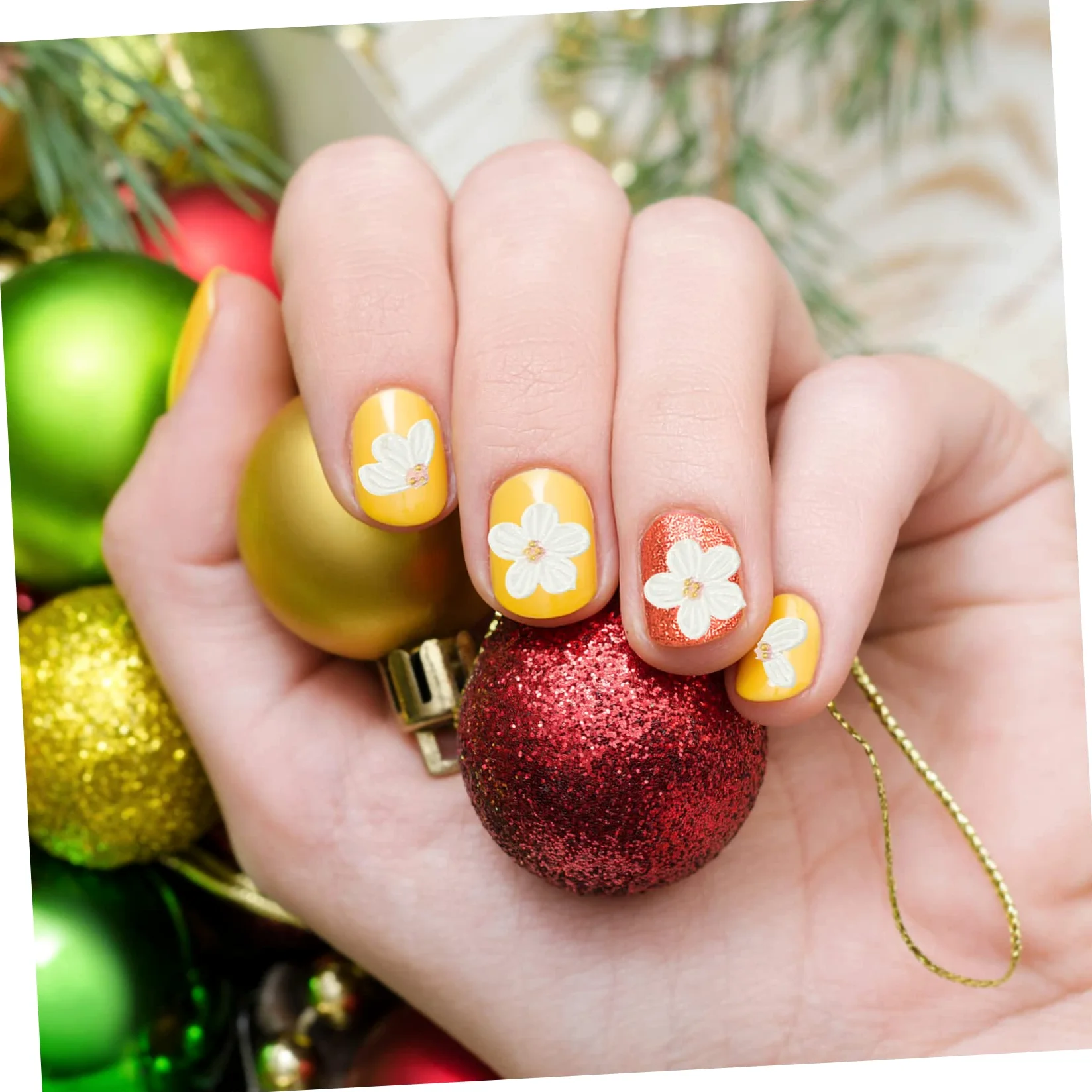 VICASKY 5 Set Decalcomanie Per Unghie Arte Etichetta Decalcomanie Per Le Nail Art Carino Adesivo Per Unghie Di Fiori Adesivo Per Unghie Fiore Resina 3 Fogli*5