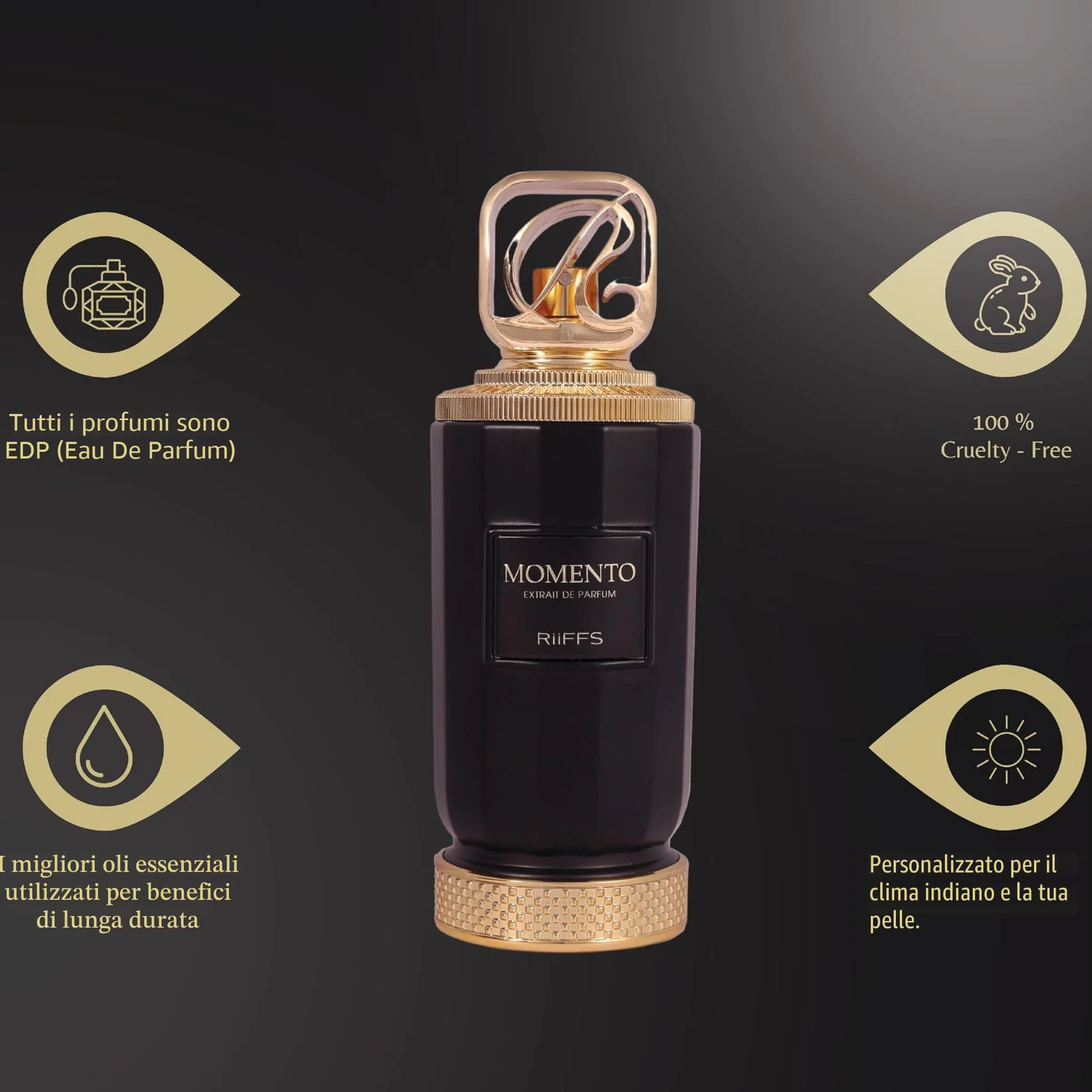 Riiffs Momento - Estratto di profumo, 100 ml