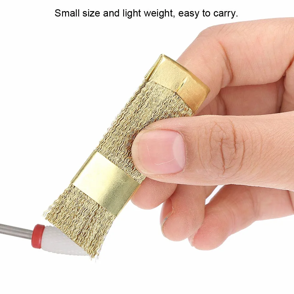 Spazzola per Pulizia in Carburo per Trapano per Nail Art