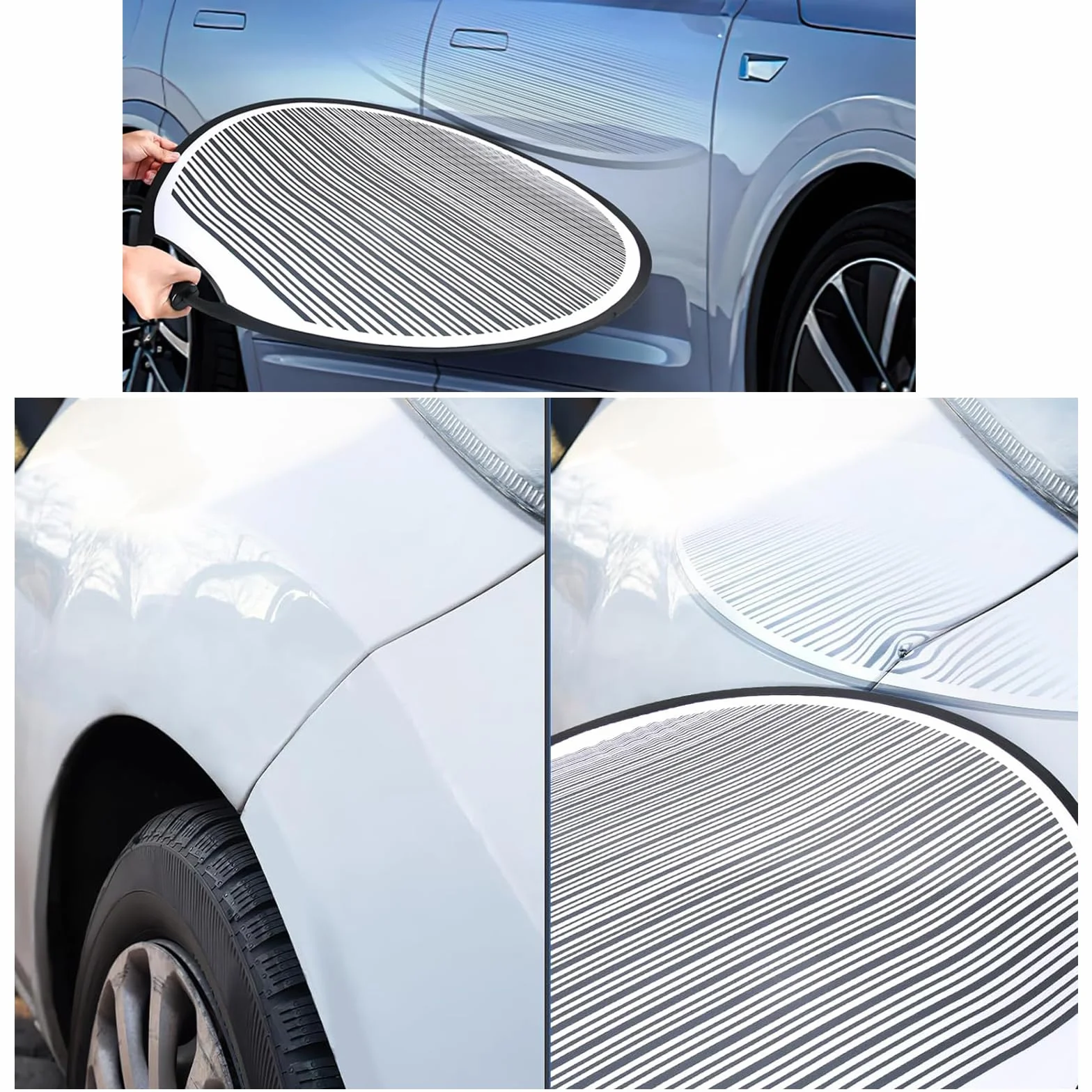 Riflettore Delle Ammaccatura 80 cm Pieghevole Pannello per Auto