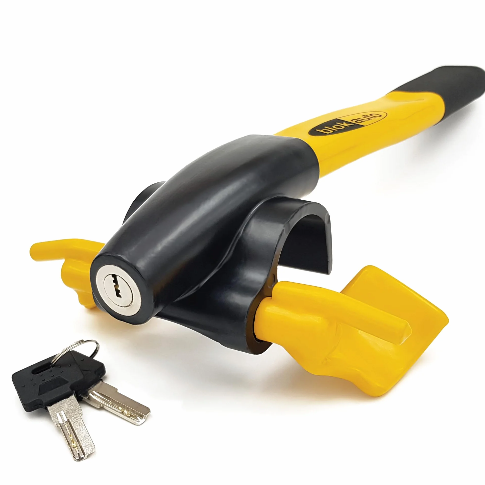 Antifurto Auto Alta Sicurezza, Blocca Sterzo Universale per Auto Furgone Camper