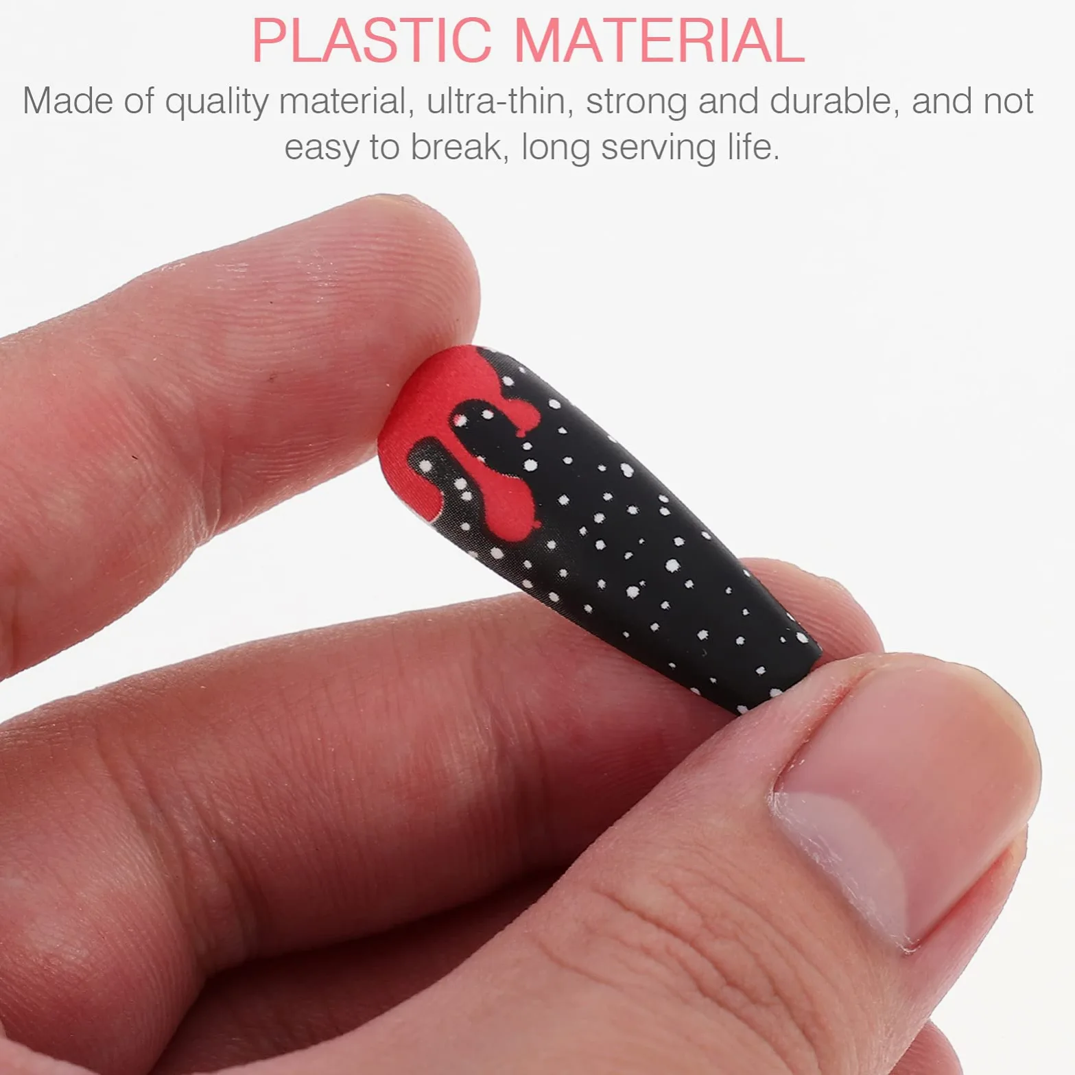 LALAFINA 240 Pz unghie finte fake nails decorazioni unghie decorazioni per unghie nail art manicure unghie decorazioni decorazione unghie Halloween plastica