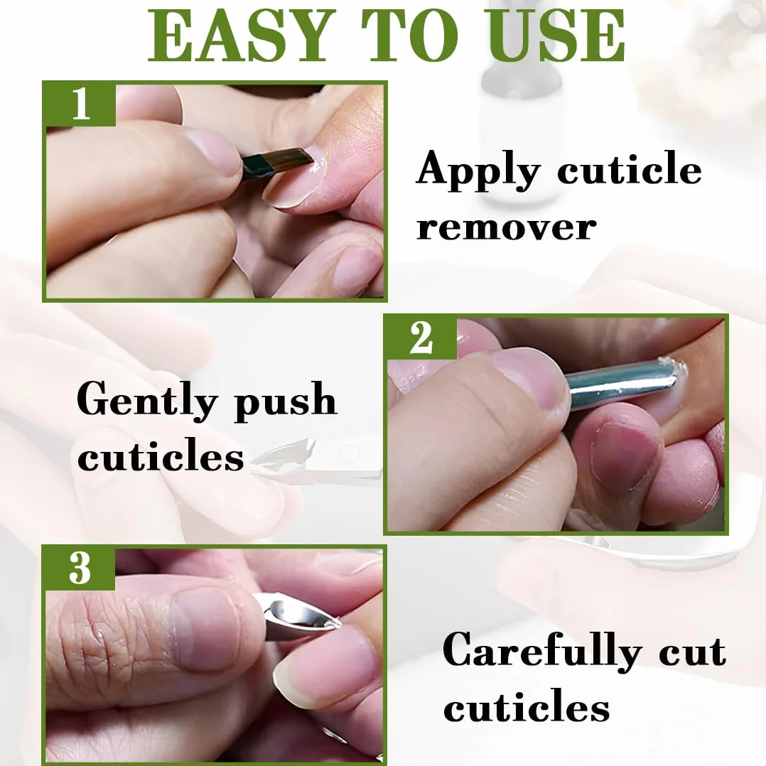 Tronchesino Cuticole Professionale in Acciaio Inossidabile per Pedicure e Manicure