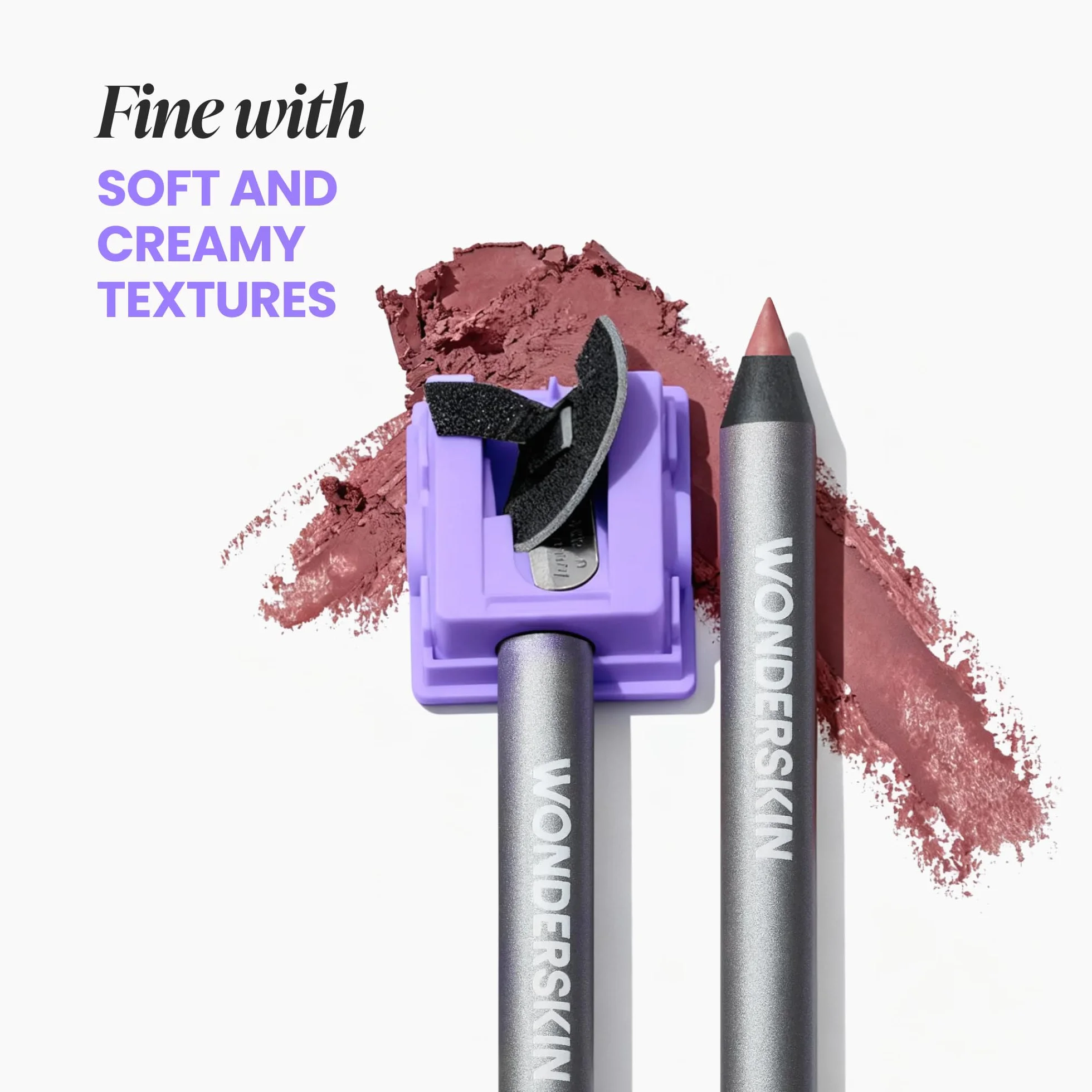 Wonderskin Temperamatite per Matite Trucco – Temperino di Precisione per Eyeliner, Matite Labbra e Occhi